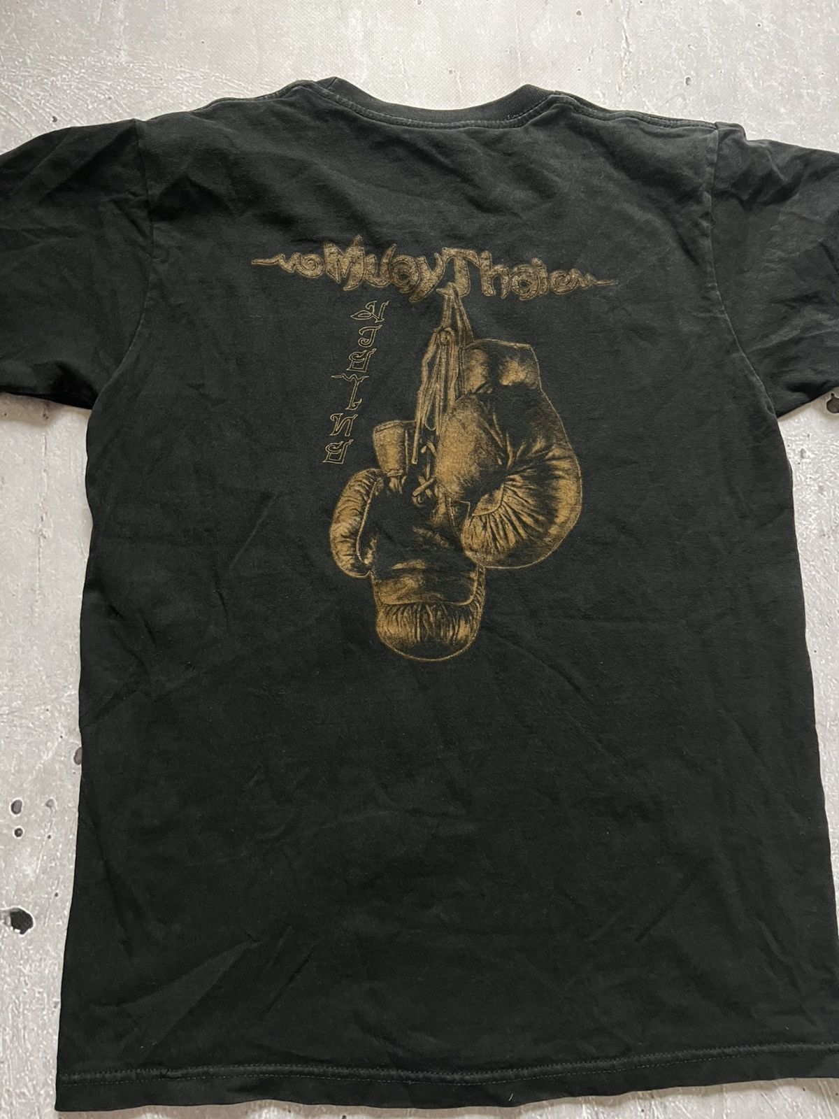 Other Muay Thai Thailand Boxing Graphic T-Shirt Sz M Short Length Size US M / EU 48-50 / 2 - 9 Thumbnail