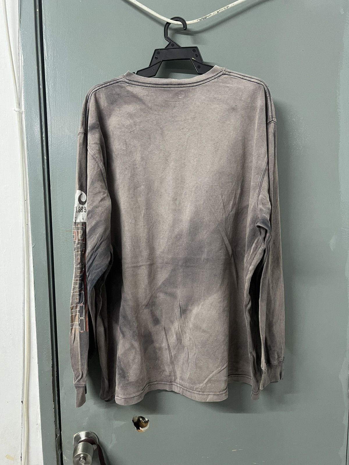 Vintage THRASHED SUN FADED LONG SLEEVES CARHARTT ERD STYLE Size US XL / EU 56 / 4 - 10 Thumbnail