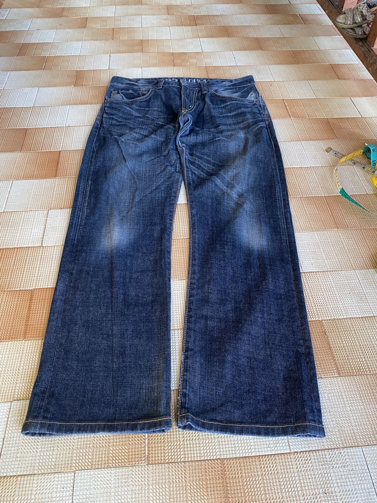 Edwin × PPFM × Vintage Vintage edwin blue trip 503 regular denim Size US 30 / EU 46 - 2 Thumbnail