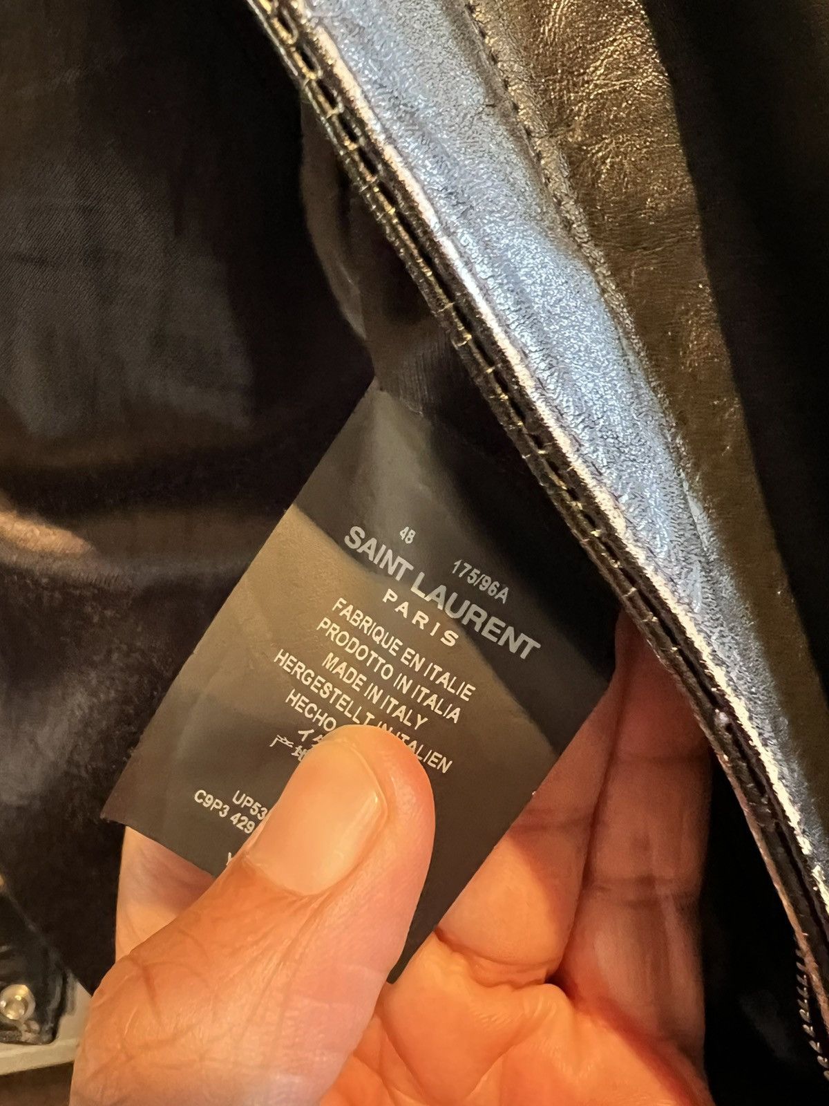 Saint Laurent Paris Saint laurent paris leather jacket Size US M / EU 48-50 / 2 - 4 Thumbnail