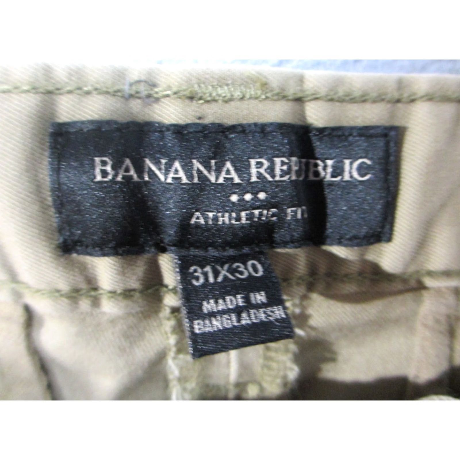 Banana Republic Banana Republic Pants Mens 31X30 Brown Acorn Stretch Athletic Lived-in Chino Size US 31 - 4 Thumbnail