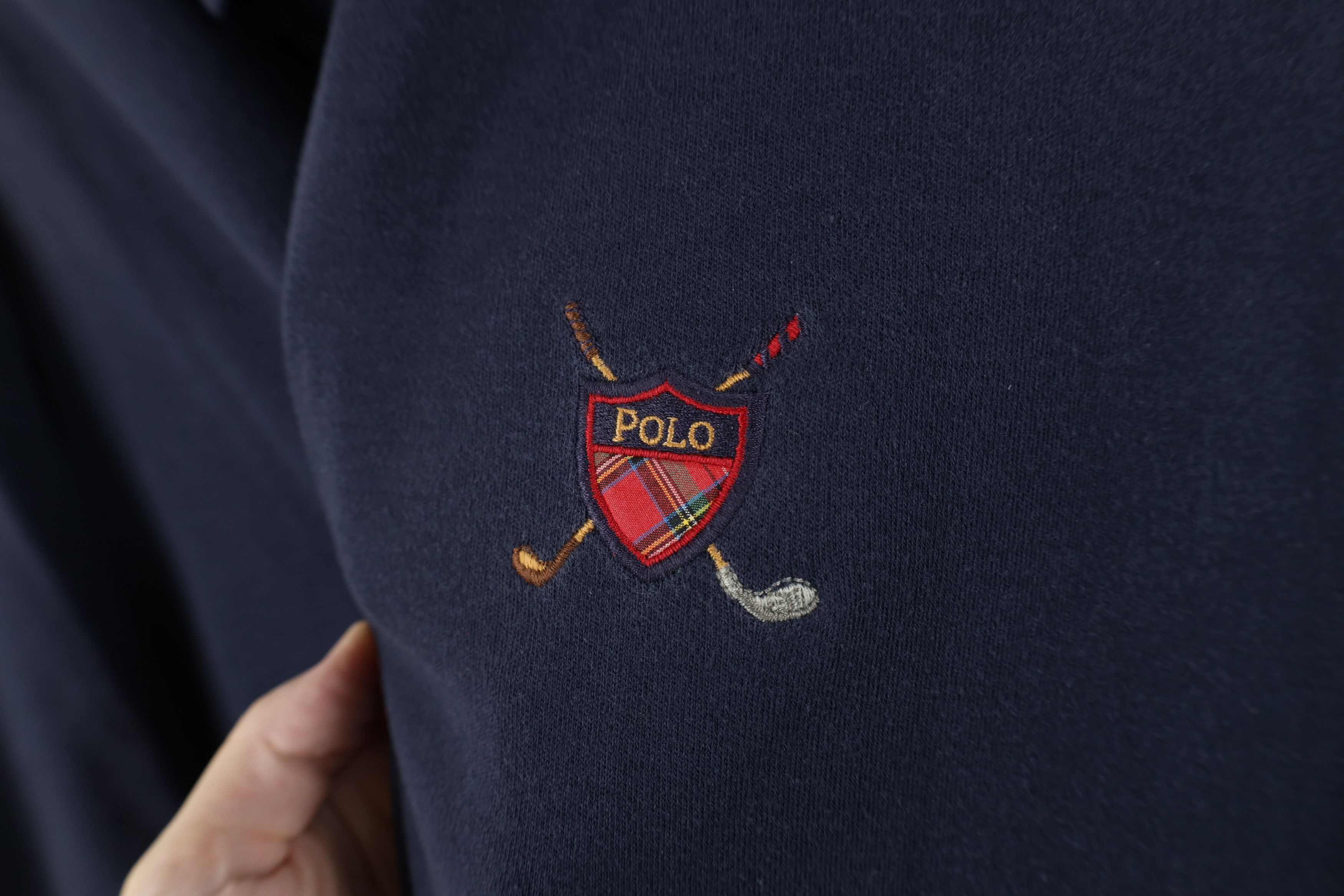 Ralph Lauren Vintage 90s Ralph Lauren 10th Anniversary Golf Polo Shirt Size US XL / EU 56 / 4 - 5 Thumbnail