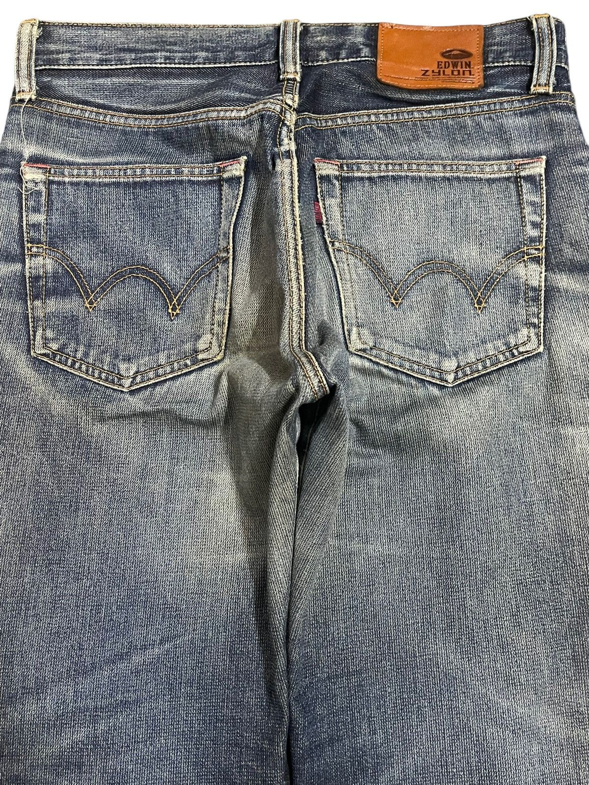Edwin Vintage Edwin Mud Wash Distress Loose Style Jeans Size US 31 - 5 Thumbnail