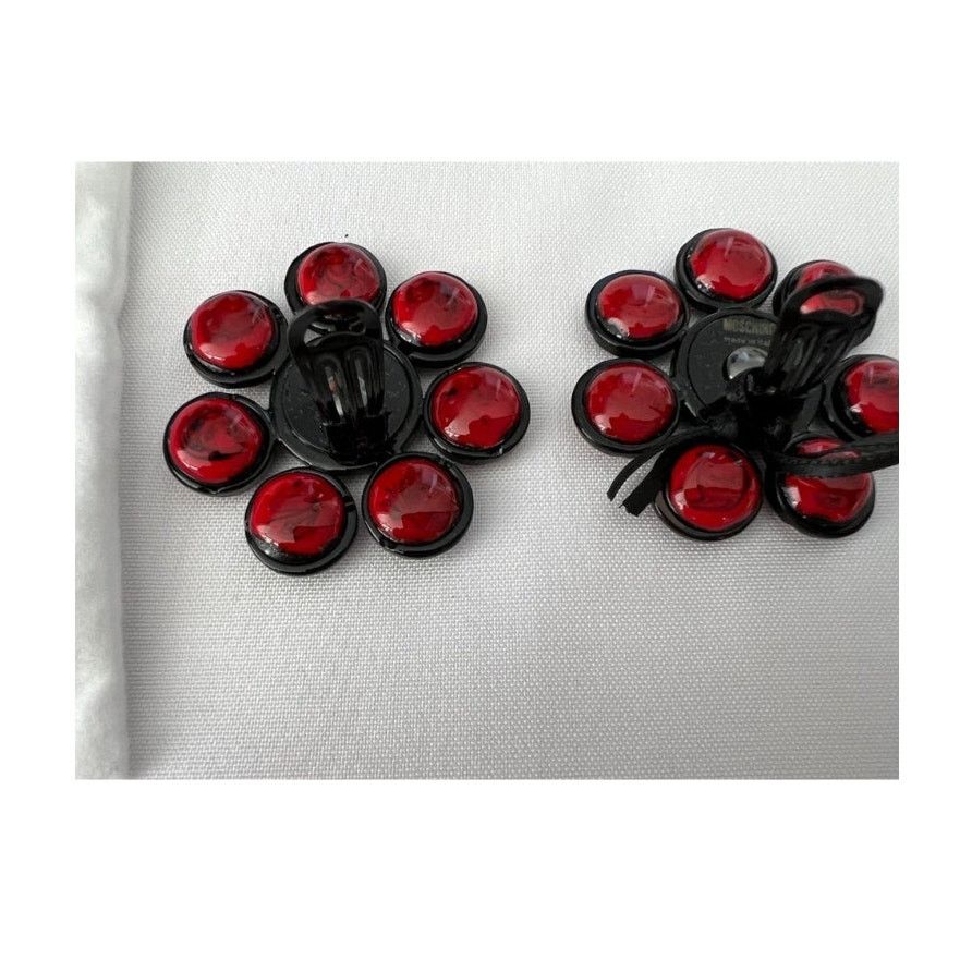 Moschino SS20 Moschino Couture Jeremy Scott Flower Clip On Earrings Size ONE SIZE - 5 Thumbnail