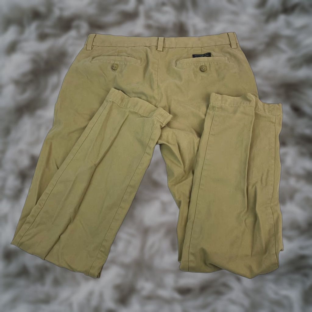 Banana Republic Banana Republic Emerson Chino Pants 30 X 32 Slim Straight Leg 100% Cotton Beige Size US 30 / EU 46 - 1 Thumbnail