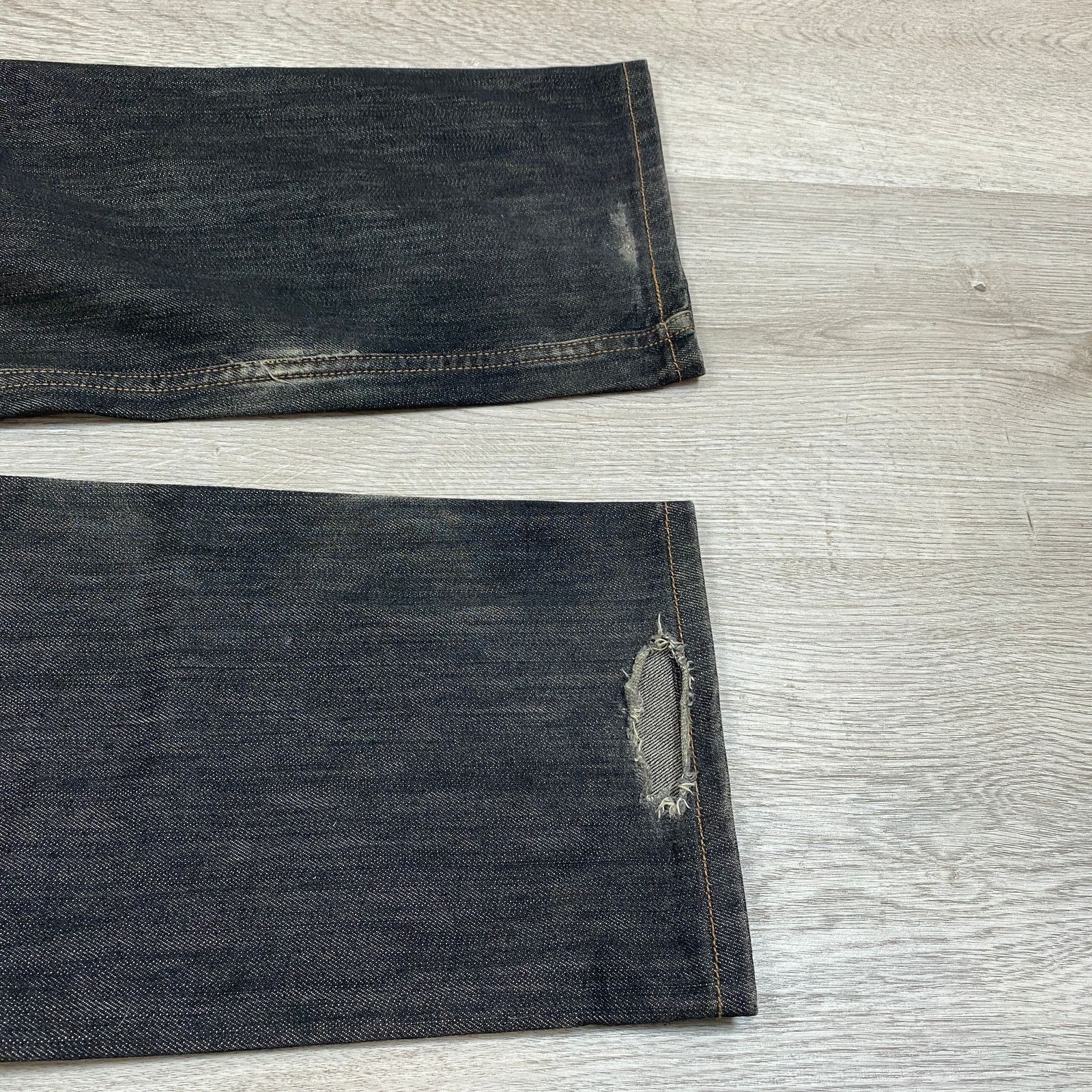 Levi's Levi's 501 XX Black Denim Straight Leg Jeans Men's 34x32 Y2K Size US 34 / EU 50 - 11 Thumbnail