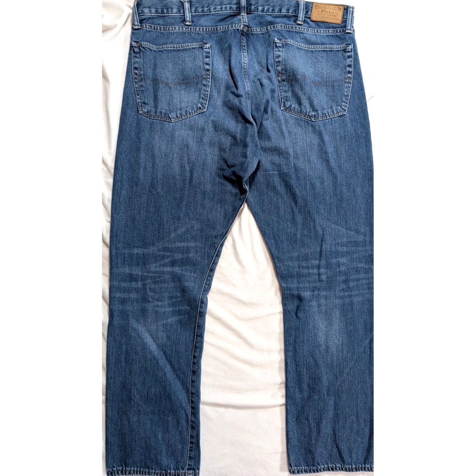 Polo Ralph Lauren Polo Ralph Lauren Jeans Slim Straight Varick Blue 40x32 Men’s Denim Vintage No Size US L / EU 52-54 / 3 - 6 Thumbnail
