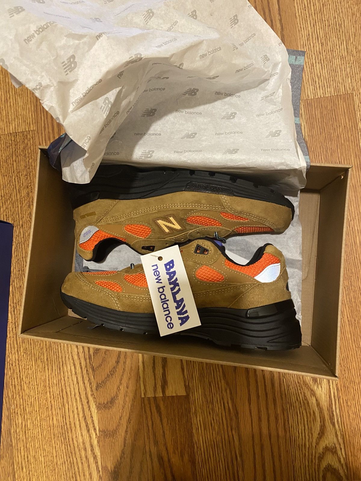Action Bronson × New Balance BRAND NEW BAKLAVA NEW BALANCE 992 TIGER EYE Size US 7 / EU 40 - 8 Thumbnail