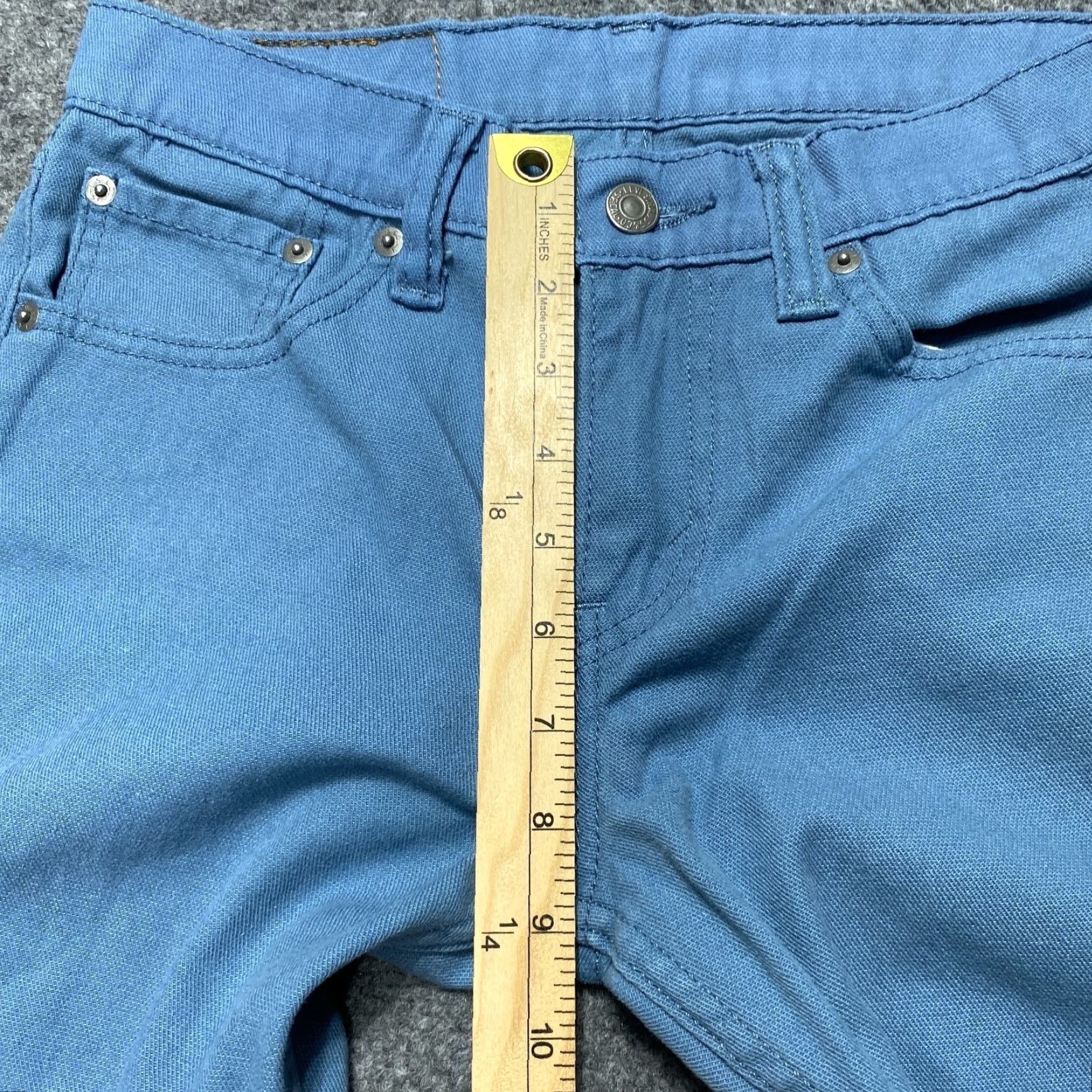 Levi's VINTAGE Levi's Jeans Men 28x29 Blue 511 Slim Fit Skinny Leg Medium Wash Logo 80s 90s Rock USA Western Workwear Mens Size US 28 / EU 44 - 3 Thumbnail