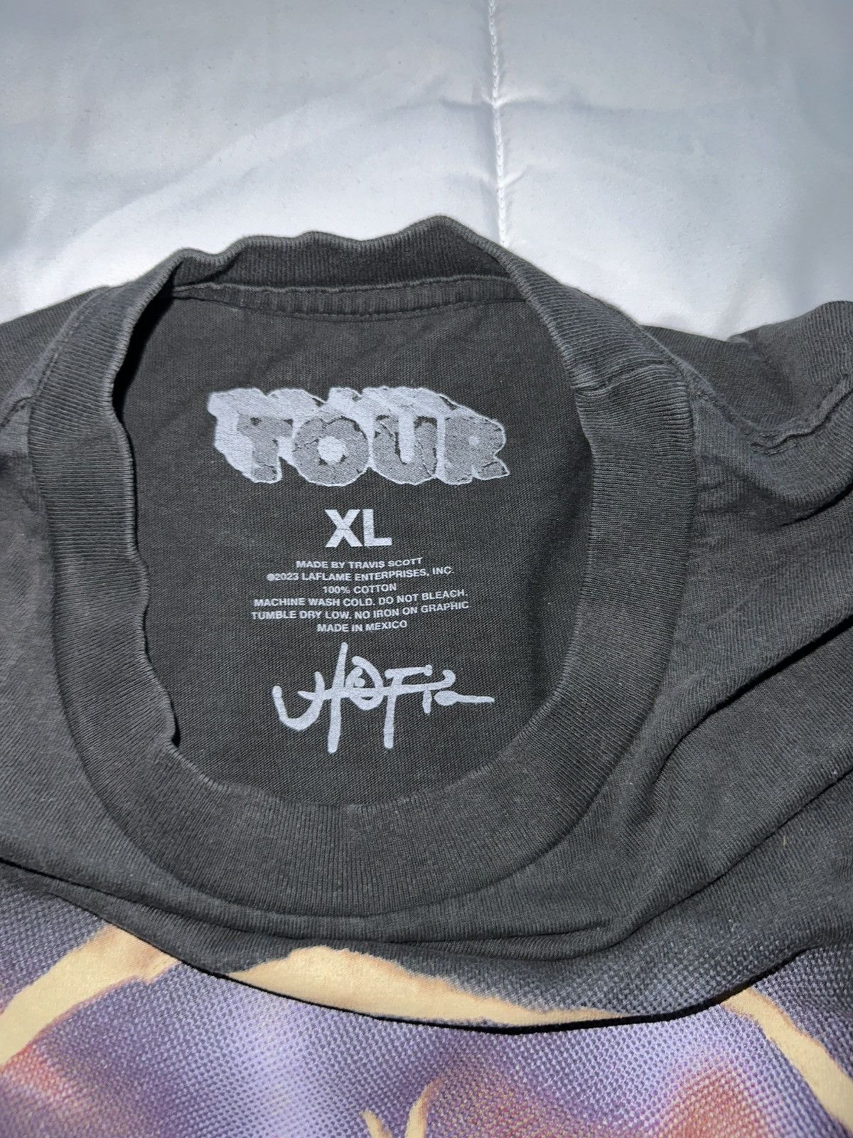 Travis Scott Travis Scott Utopia Toronto T-Shirt Size US XL / EU 56 / 4 - 3 Thumbnail