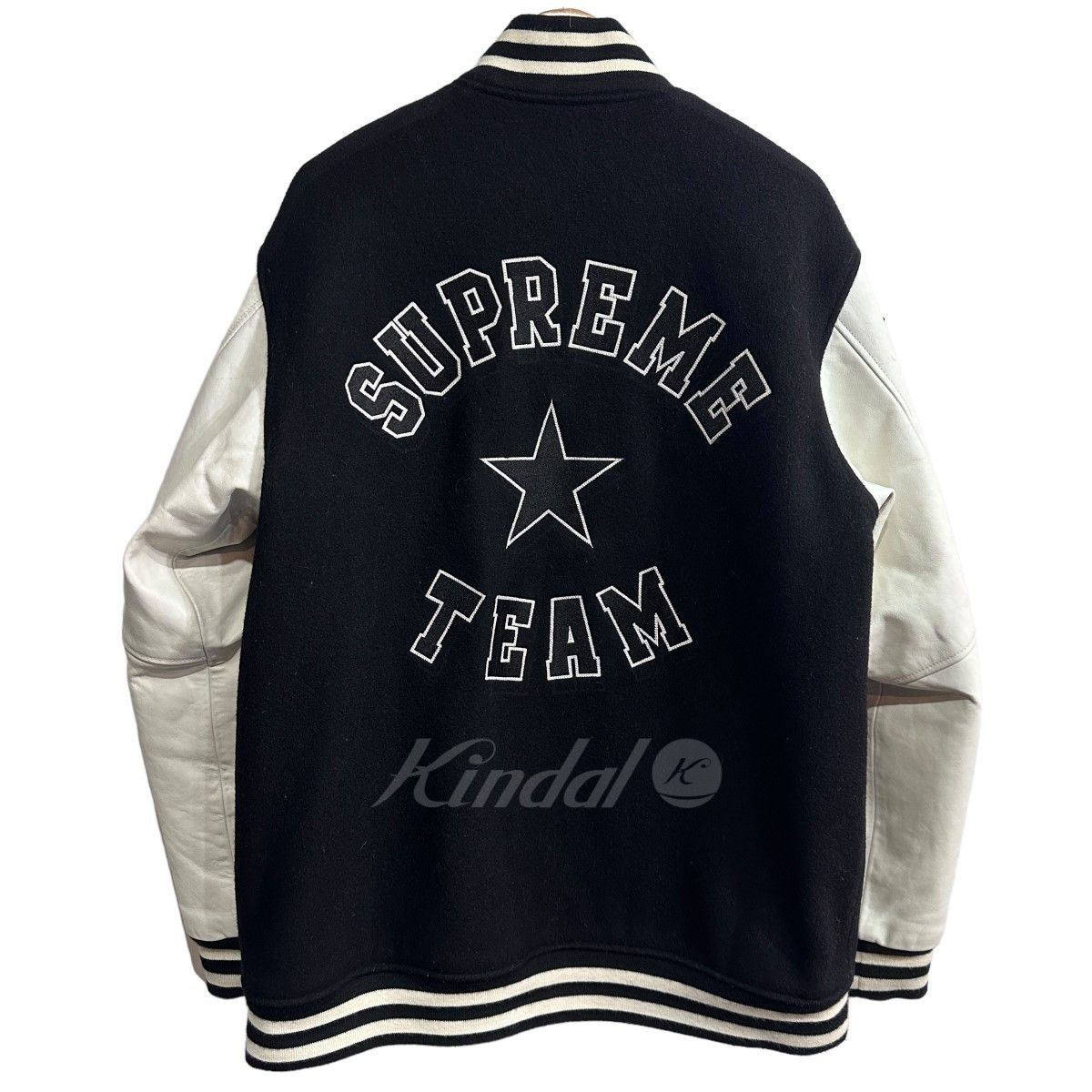Supreme Supreme AW06 All City Baseball Varsity Jacket Black White Size US M / EU 48-50 / 2 - 12 Thumbnail