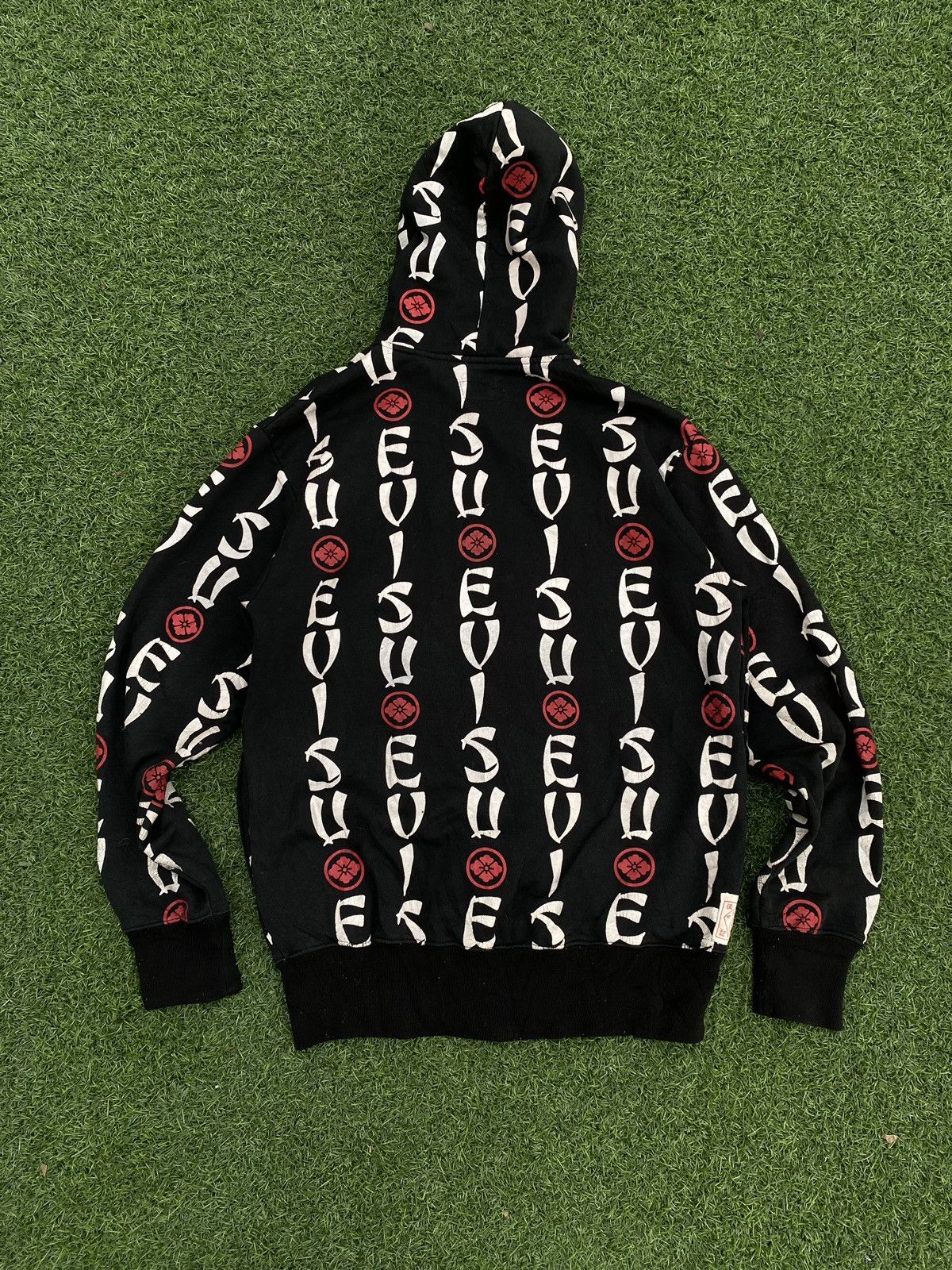 Evisu EVISU ZIP HOODIE FULL PRINT LOGO Size US L / EU 52-54 / 3 - 4 Thumbnail
