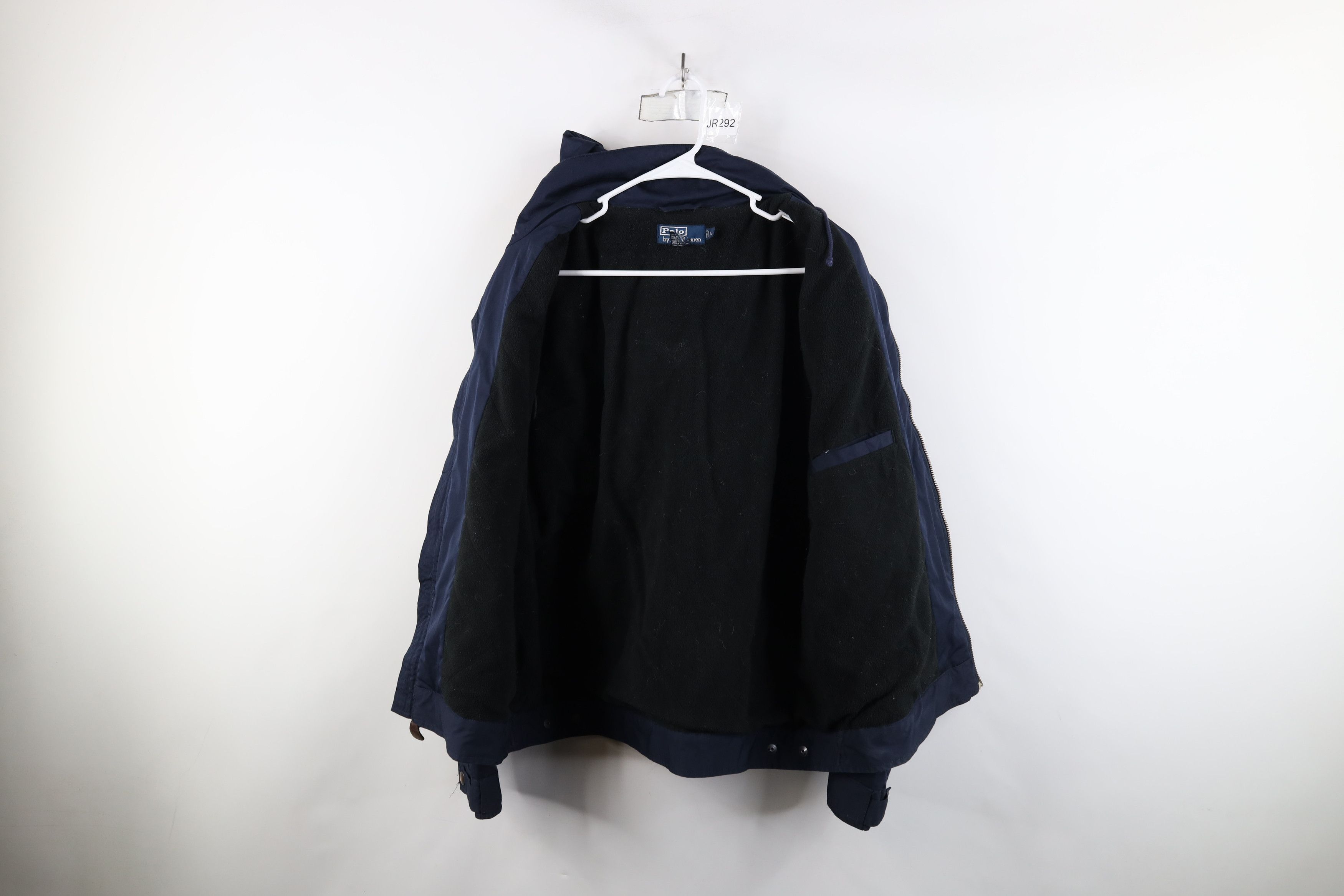 Ralph Lauren × Vintage Vintage 90s Ralph Lauren Lined Hooded Windbreaker Jacket Size US L / EU 52-54 / 3 - 9 Thumbnail