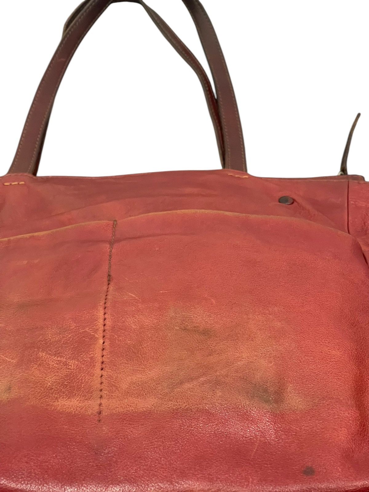 Genuine Leather Full Leather Genten Japan Tote Shoulder Bag 1🟩3 Size ONE SIZE - 17 Thumbnail