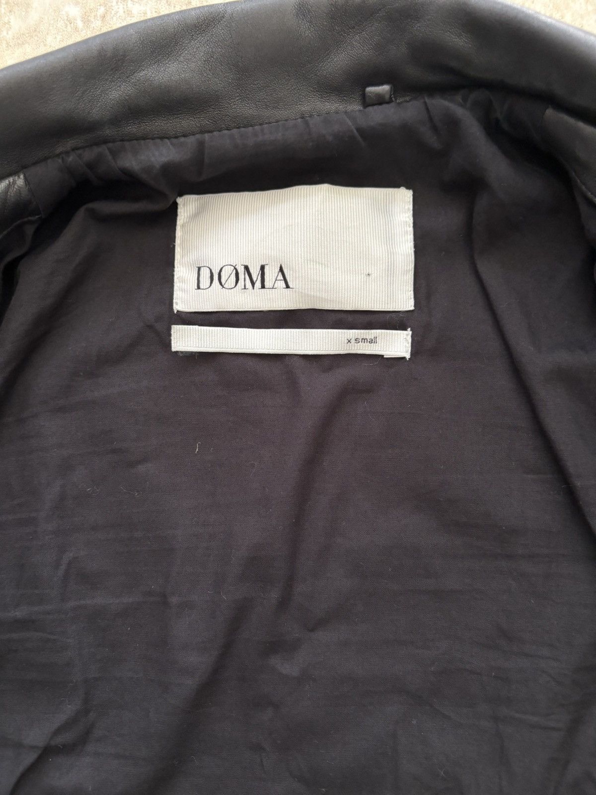 Other Doma Leather Bicker Jacket Size XS / US 0-2 / IT 36-38 - 5 Thumbnail