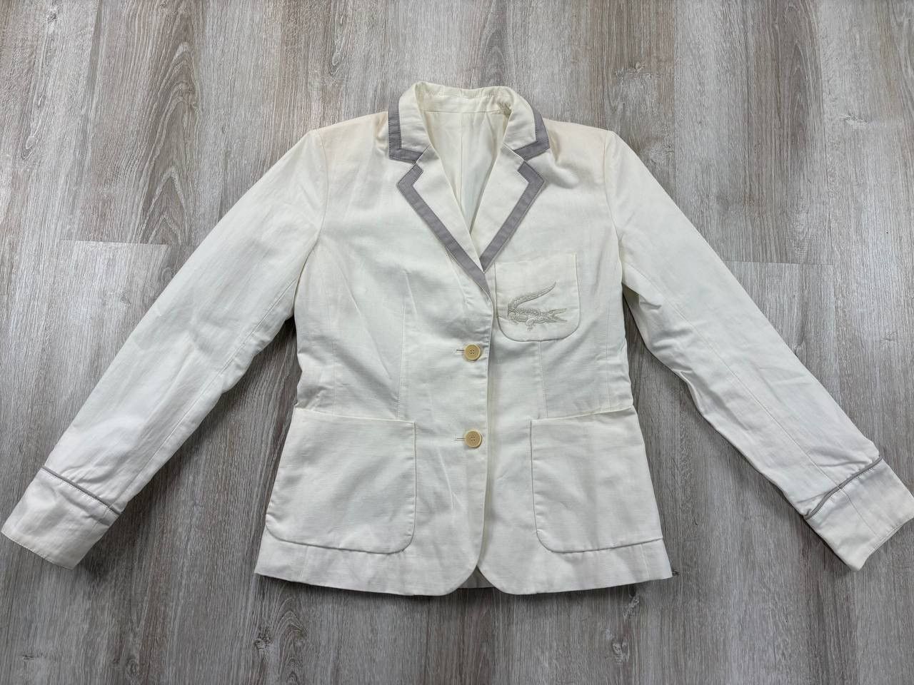 Lacoste × Vintage Womens vintage blazer Lacoste Size 38 Size S / US 4 / IT 40 - 2 Thumbnail