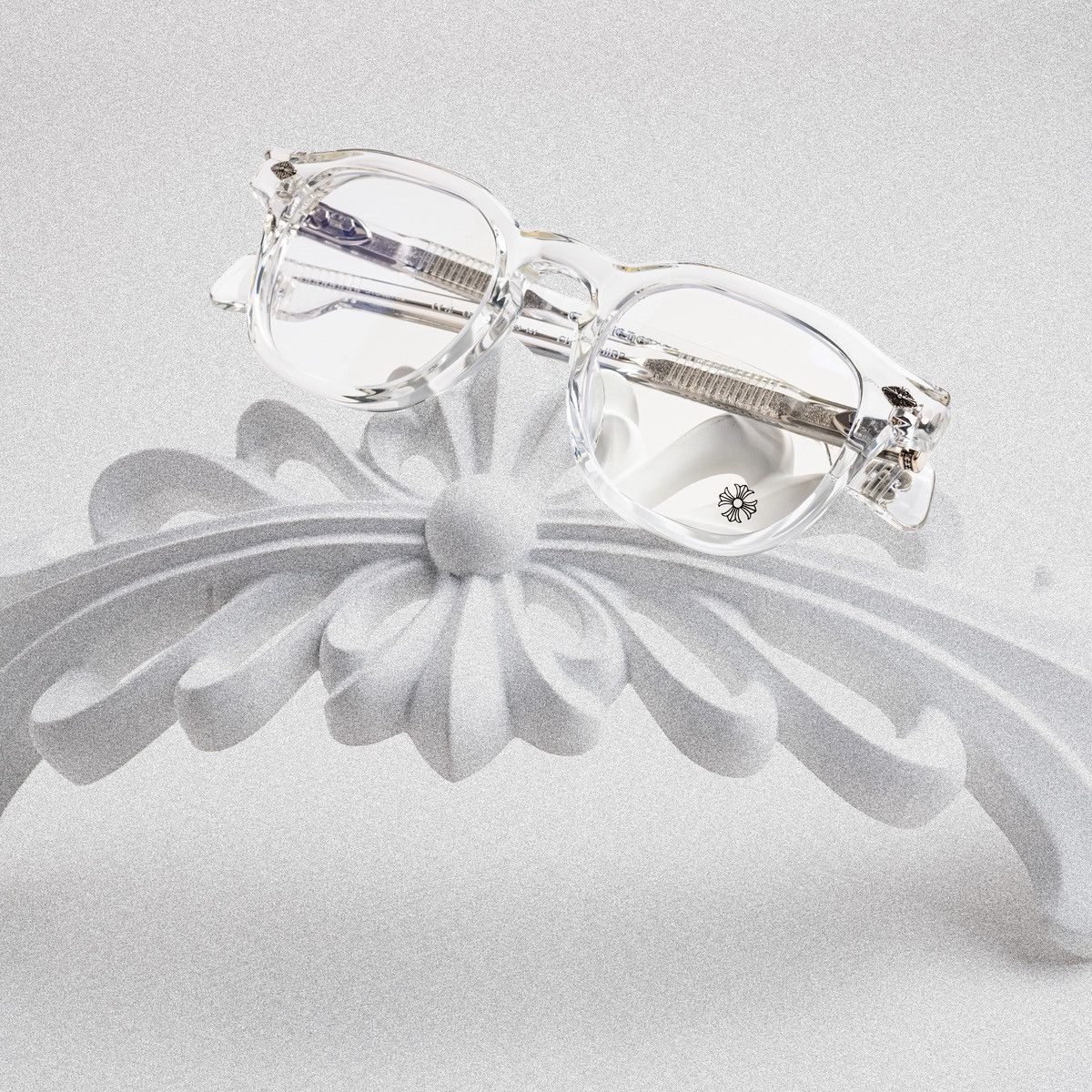 Chrome Hearts CHROME HEARTS CHIRP CHIRP-A CRYSTAL GLASSES Size ONE SIZE - 6 Thumbnail