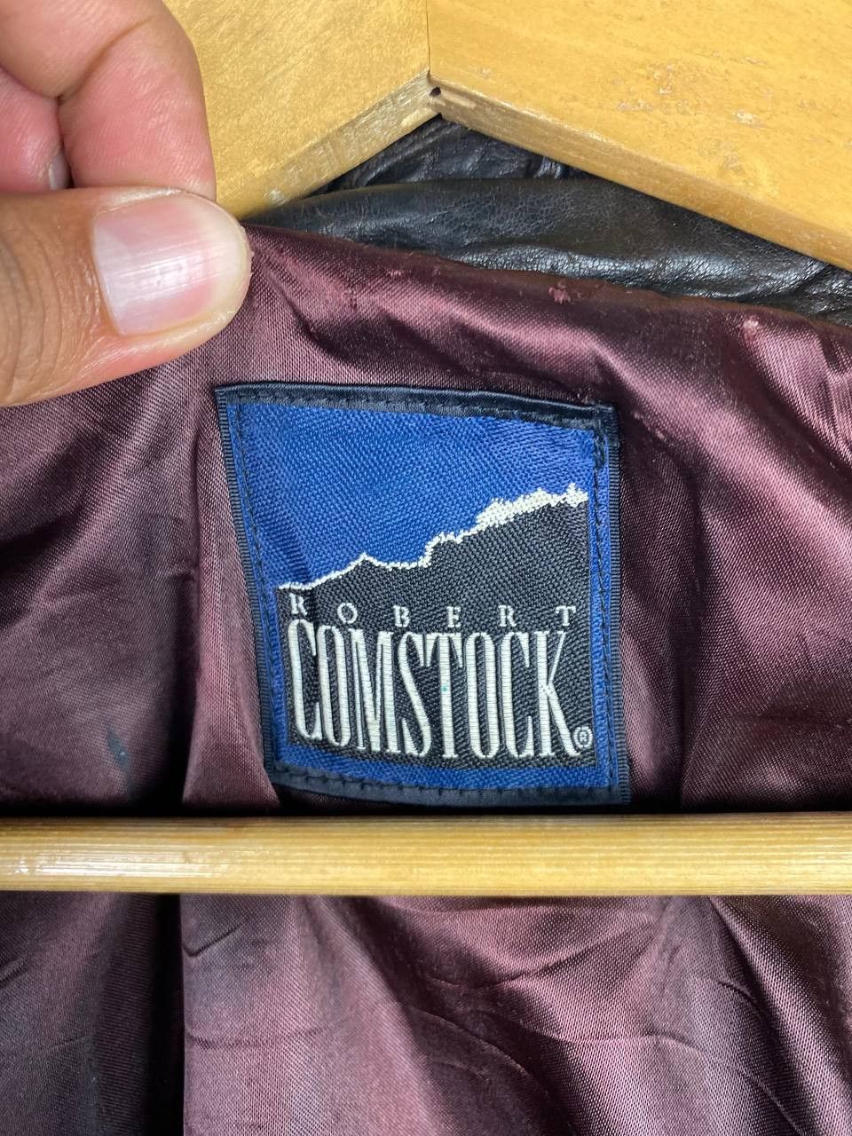 Robert Comstock × Vintage vintage robert comstock leather jacket nice design Size US XXL / EU 58 / 5 - 7 Thumbnail
