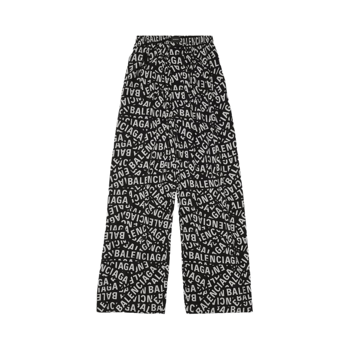Balenciaga o1w1db10226 Logo Strips Pyjama Pants In Black Size US 30 / EU 46 - 2 Thumbnail