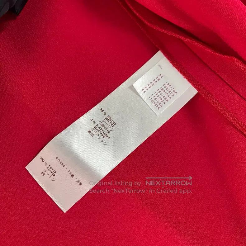 Louis Vuitton Louis Vuitton Red doll collar vest Size XS / US 0-2 / IT 36-38 - 5 Thumbnail