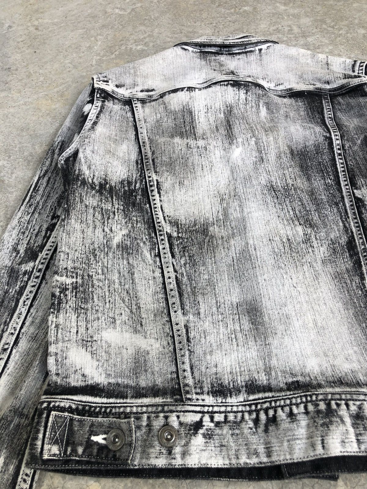 semanticdesign Semantic Design Denim Jacket Distressed Denim Size US M / EU 48-50 / 2 - 14 Thumbnail