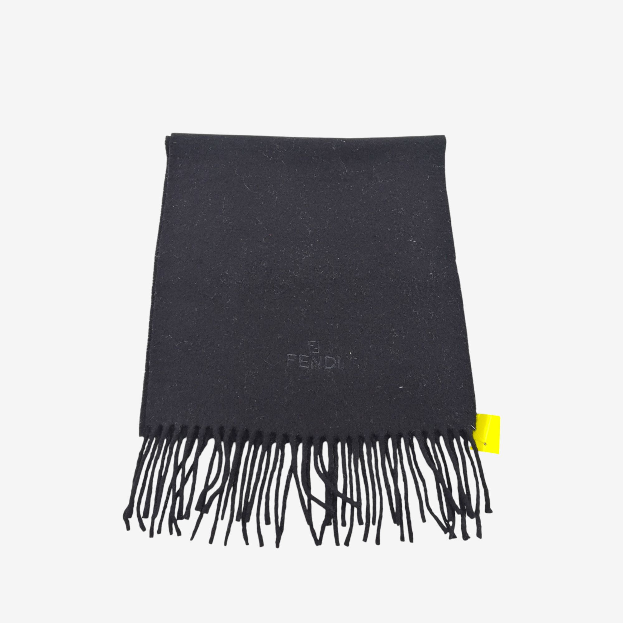 Japanese Brand Vintage Fendi Scarf Fringe Wool Scarves Size ONE SIZE - 3 Thumbnail