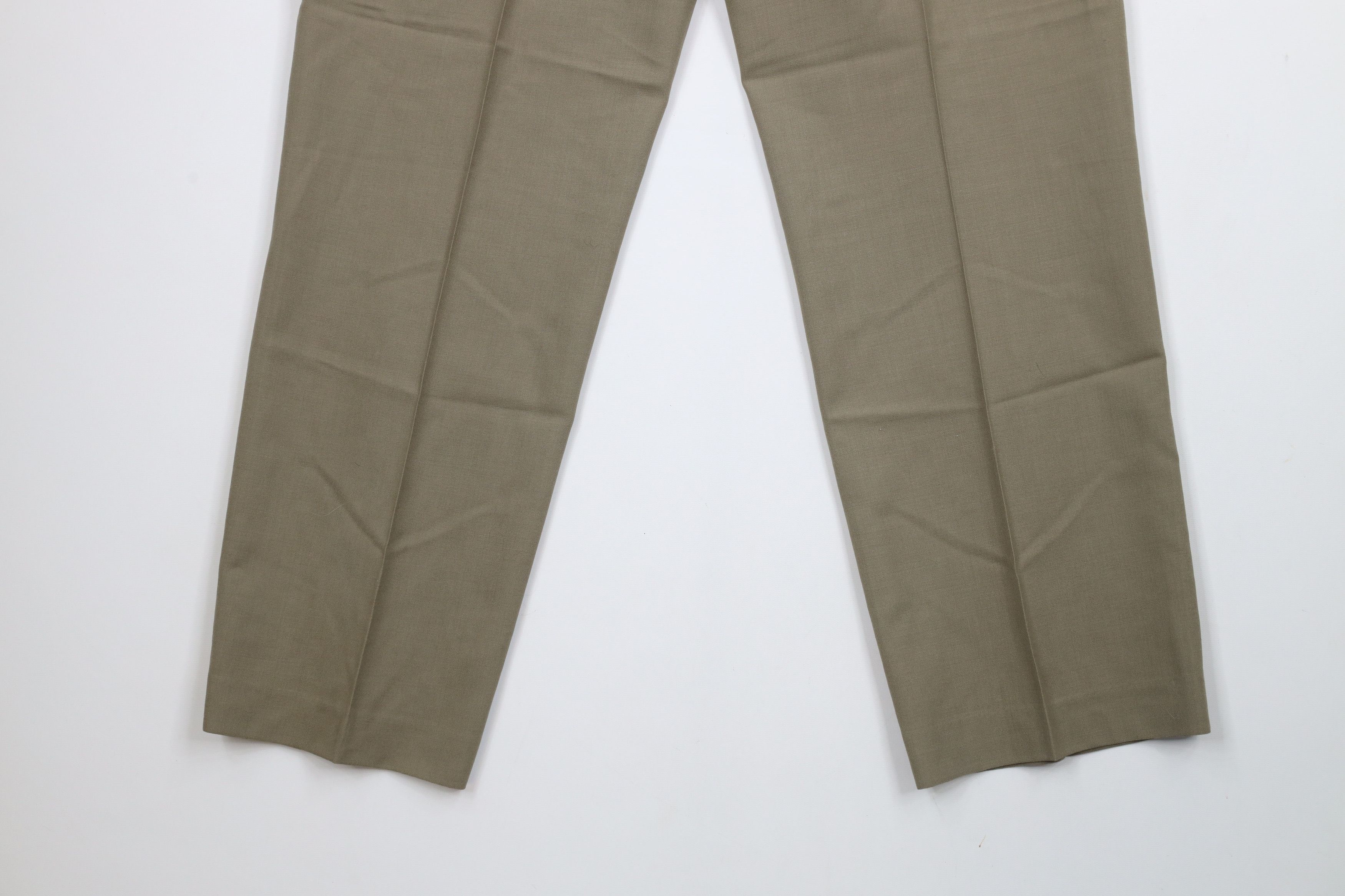 Lands' End × Vintage Vintage 90s Lands End Wide Leg Chino Pants Trousers USA Size US 34 / EU 50 - 10 Thumbnail