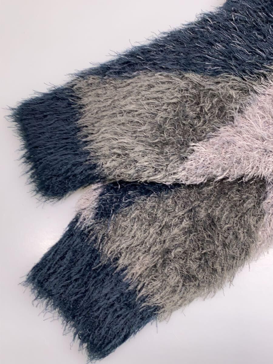 Number (N)ine Fluffy Diamond Knit Sweater Size US L / EU 52-54 / 3 - 3 Thumbnail