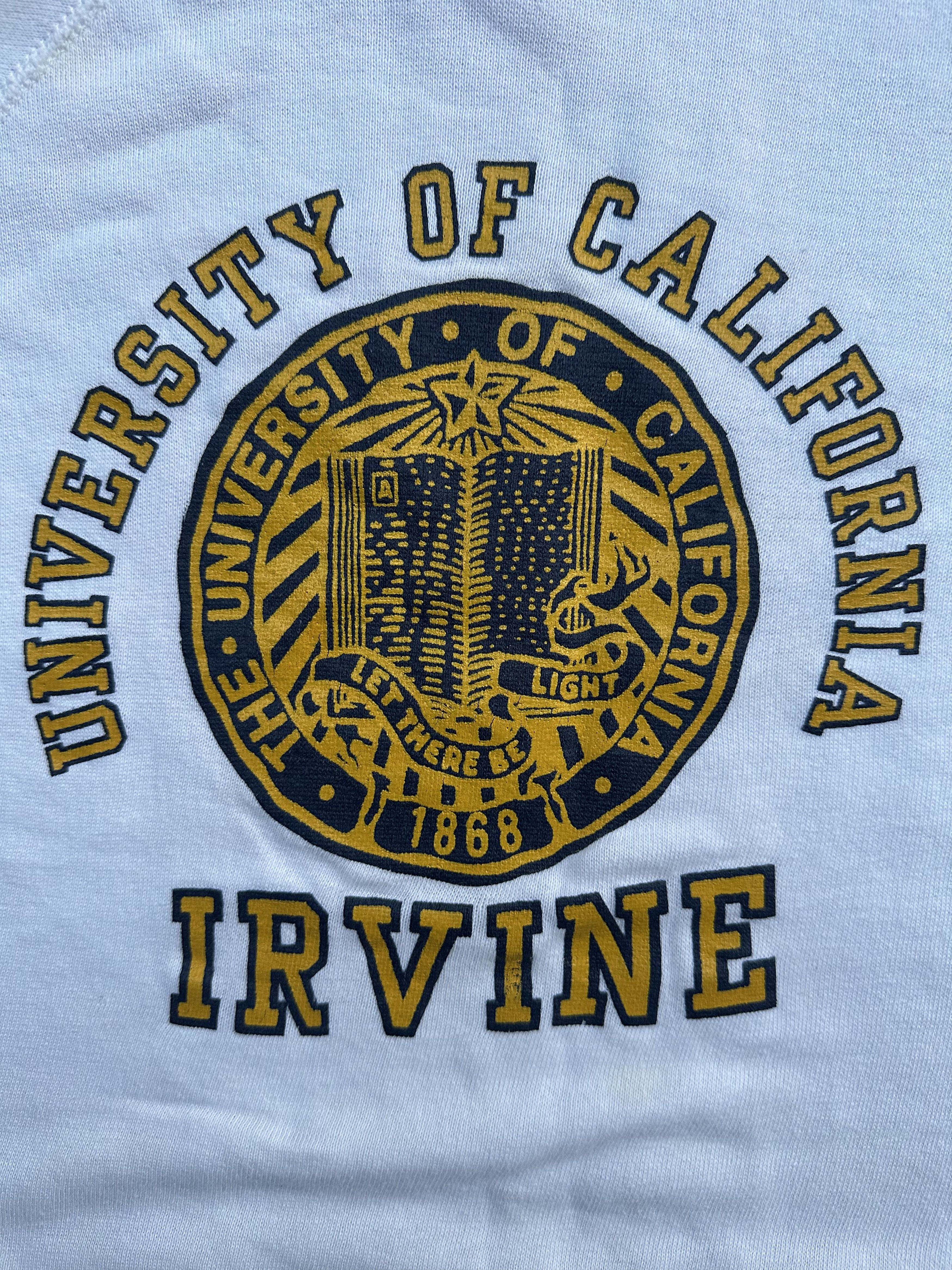Velva Sheen Vintage 70s University Of California Irvine Sweatshirt Size US L / EU 52-54 / 3 - 3 Thumbnail