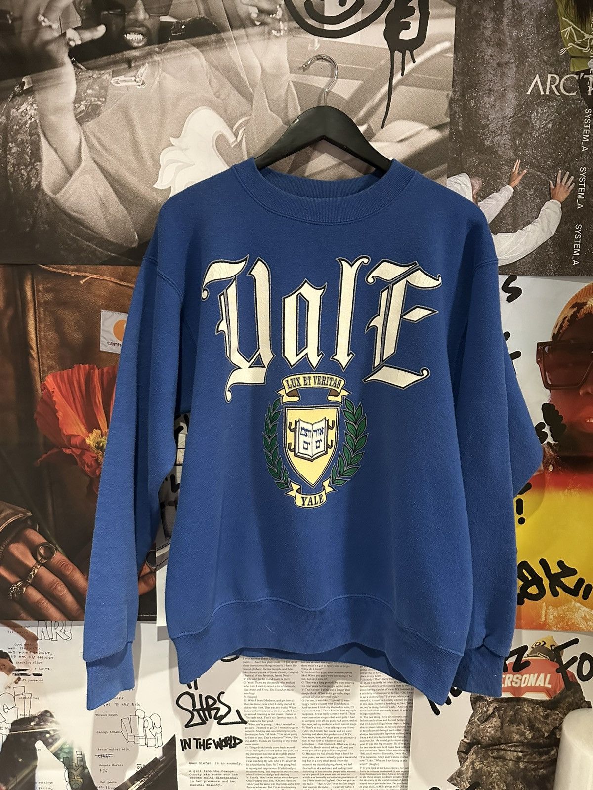 RARE! Ralph Lauren on sale Yale Camo Sweatshirt sz L