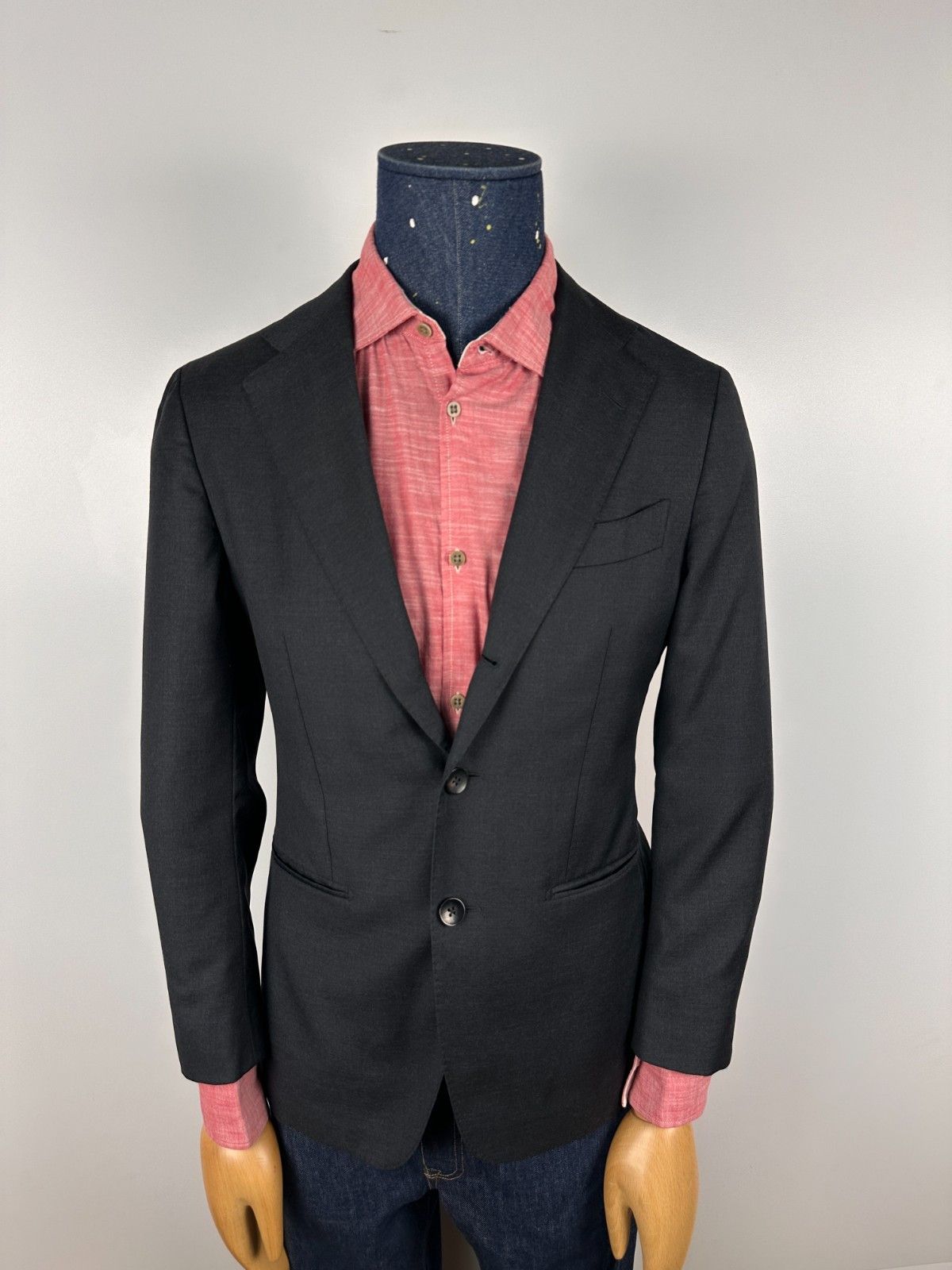 Suitsupply Suitsupply Havana Jetted Blazer Grey Wool Lined Sport Coat Size 36R - 1 Thumbnail
