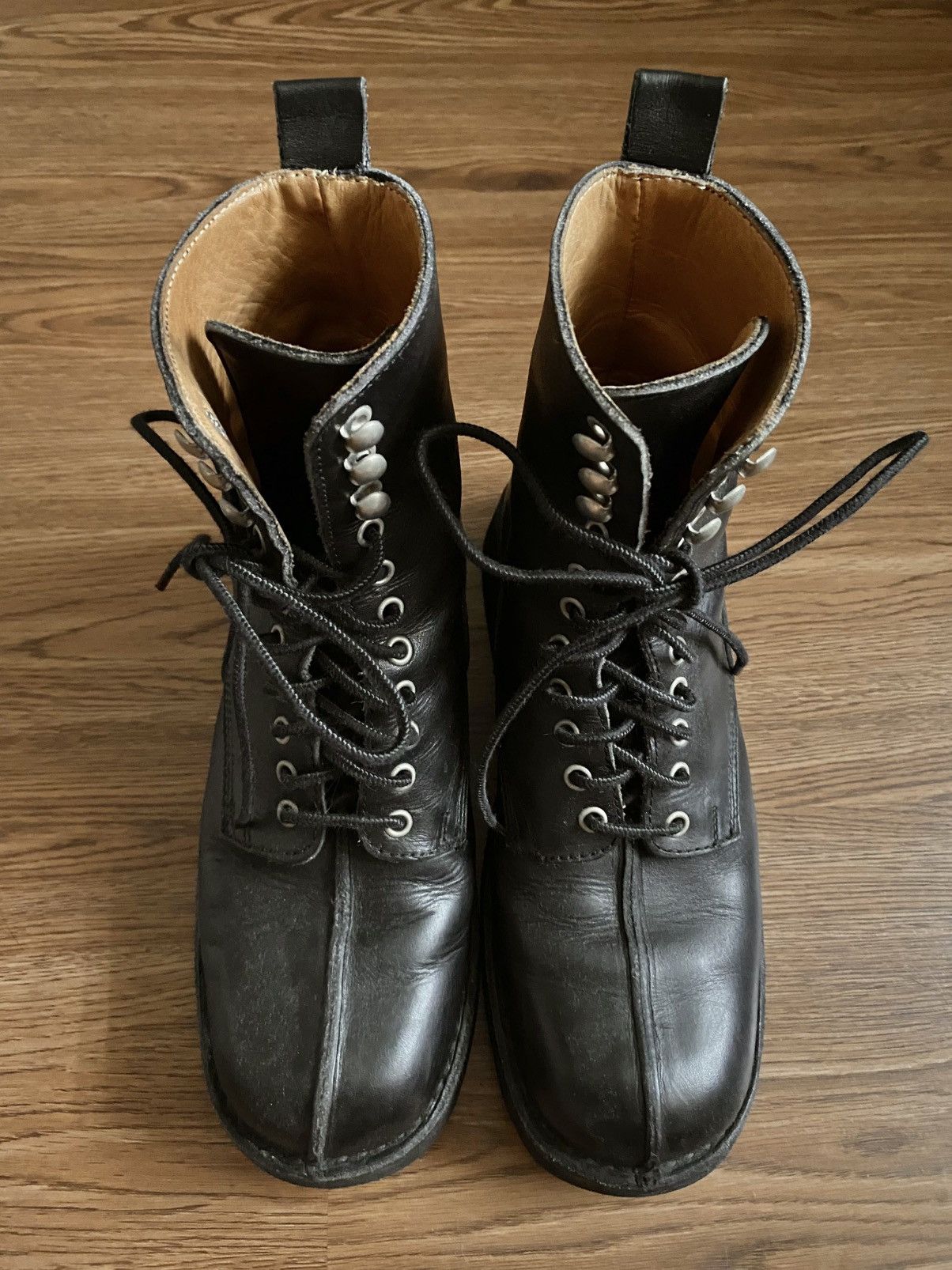 Yohji Yamamoto Yohji Yamamoto Pour Homme AW98 OG Monkey Boots Size US 8 / EU 41 - 2 Thumbnail