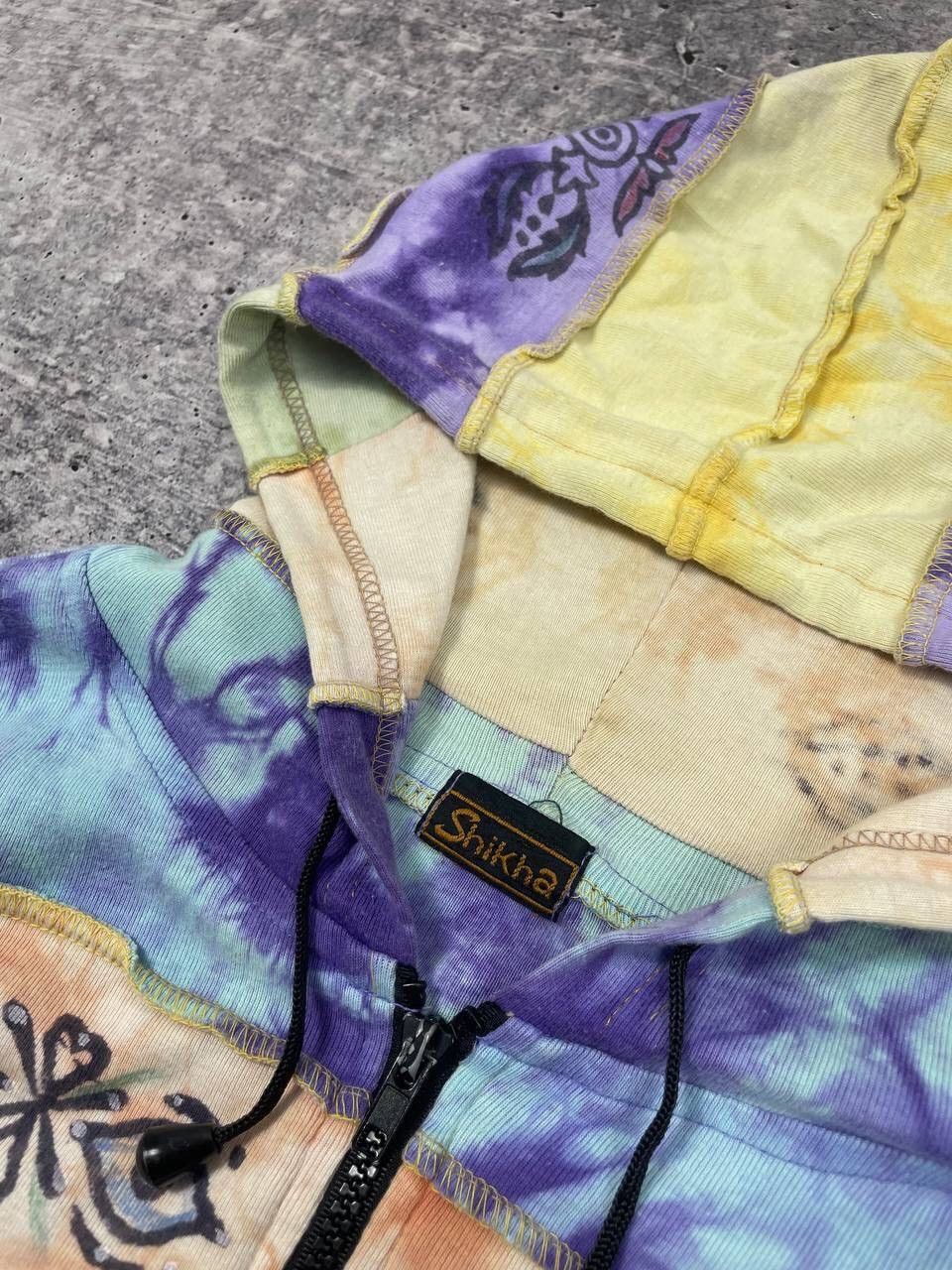 Hysteric Glamour Vintage Nepal Style Patchwork Zip Up Hoodie Y2K Size US S / EU 44-46 / 1 - 4 Thumbnail