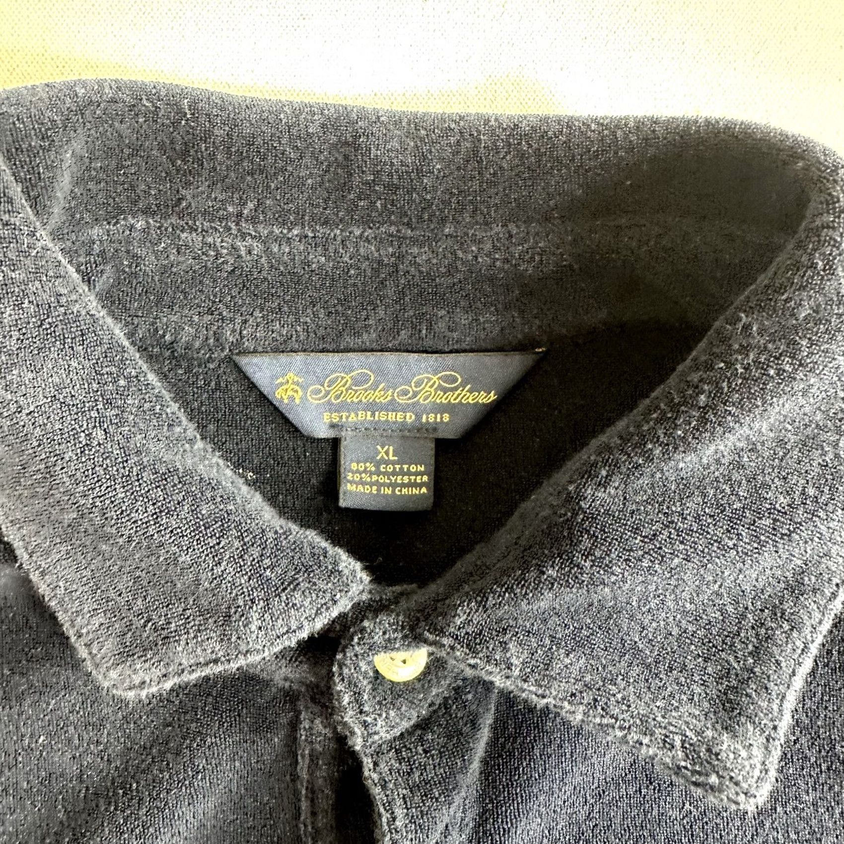 Brooks Brothers Brooks Brothers Polo Shirt Mens XL Blue Short Sleeve Thick Cotton Preppy Size US XL / EU 56 / 4 - 5 Thumbnail