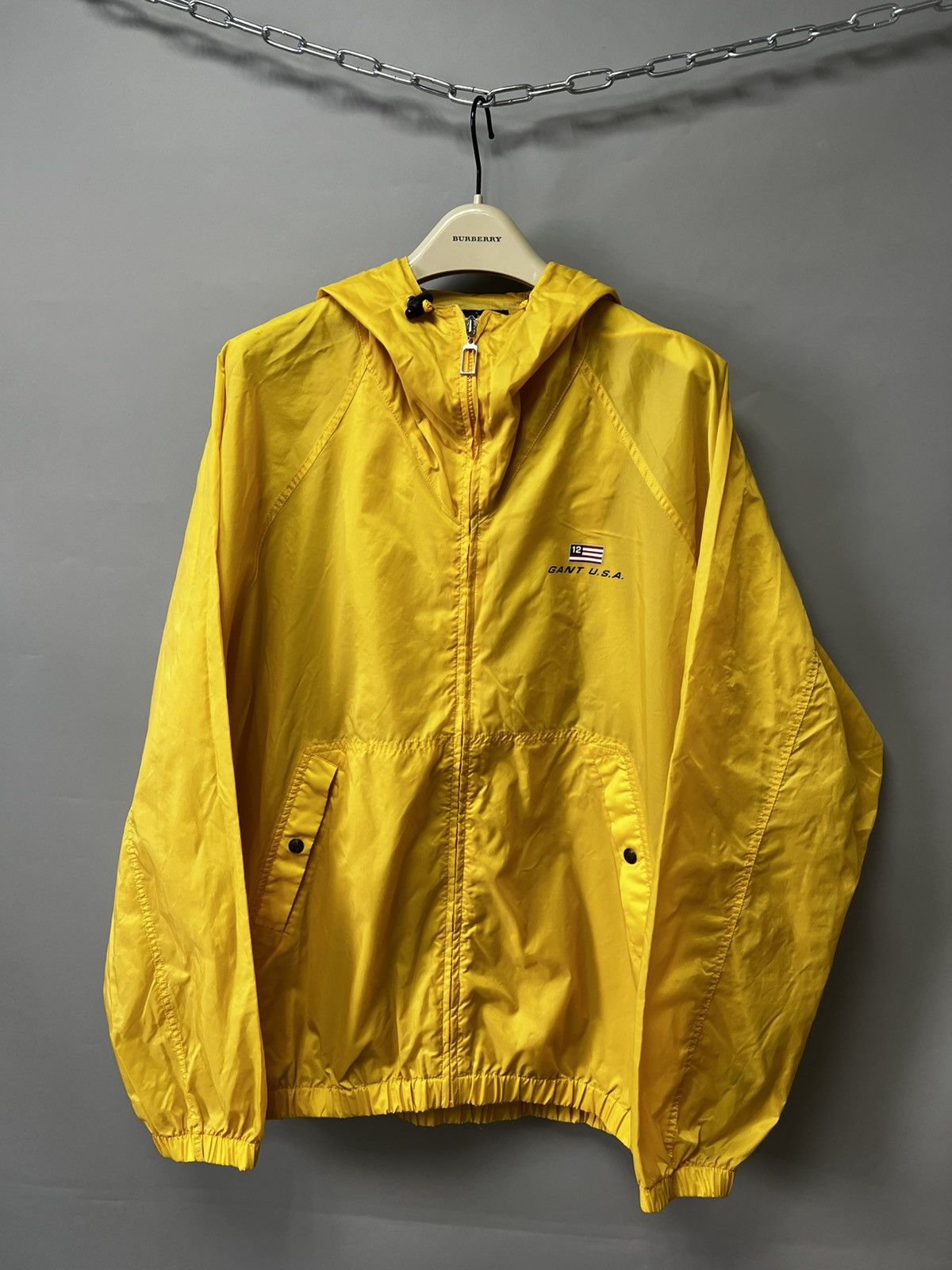Gant × Vintage Vintage 90s GANT USA 🇺🇸 Nylon Jacket men’s Size US L / EU 52-54 / 3 - 1 Thumbnail