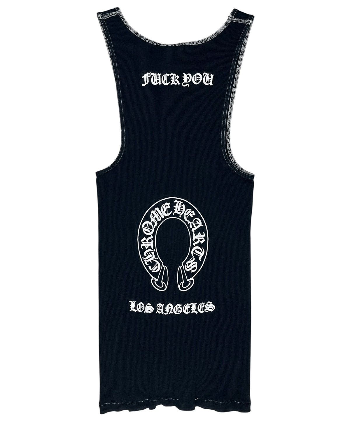 Chrome Hearts Vintage Los Angeles Horseshoe Cross Tank Top