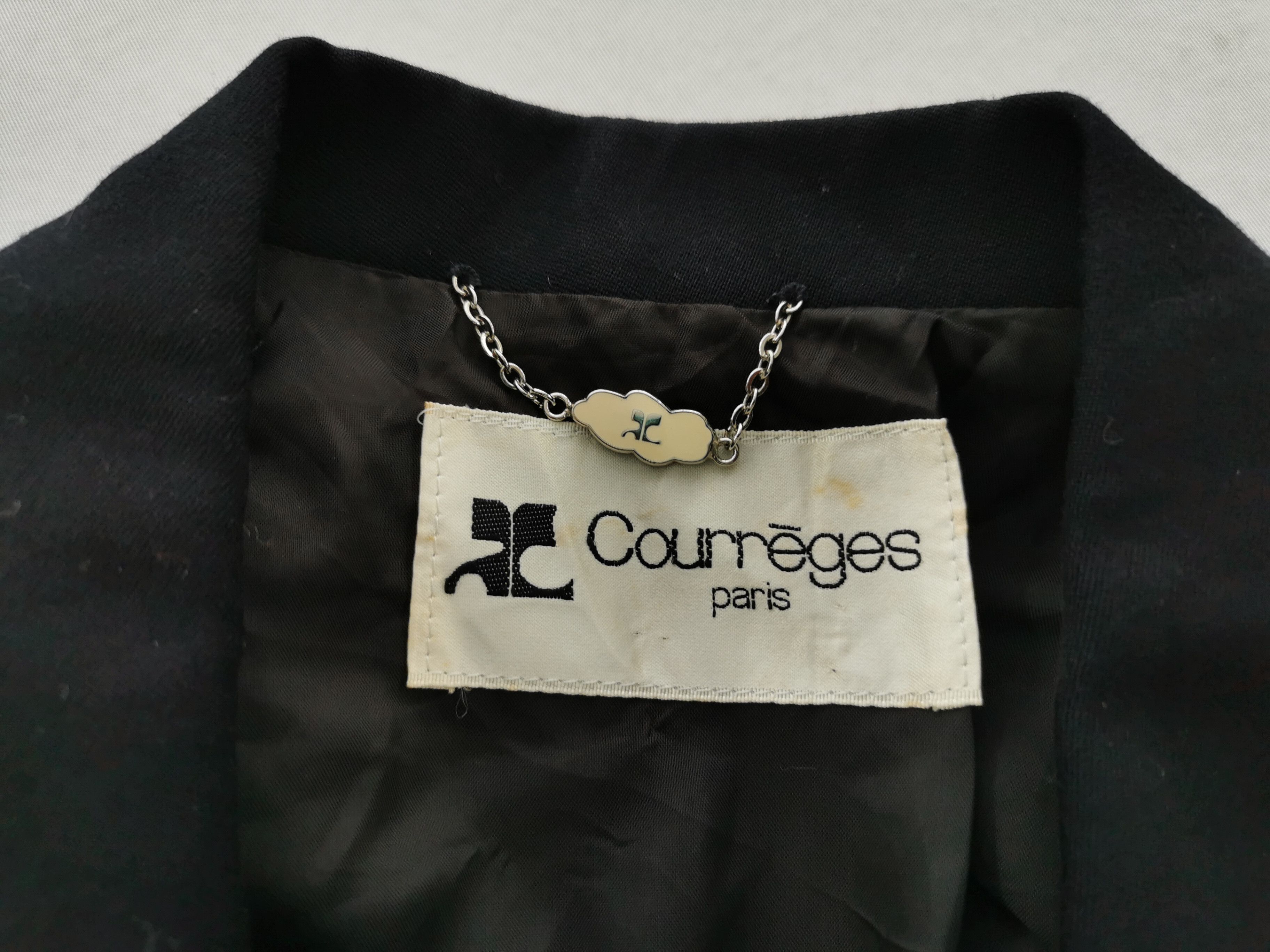 Courreges Vintage 90's Courreges Blazer Wool Coat Womens Size S Size S / US 4 / IT 40 - 4 Thumbnail