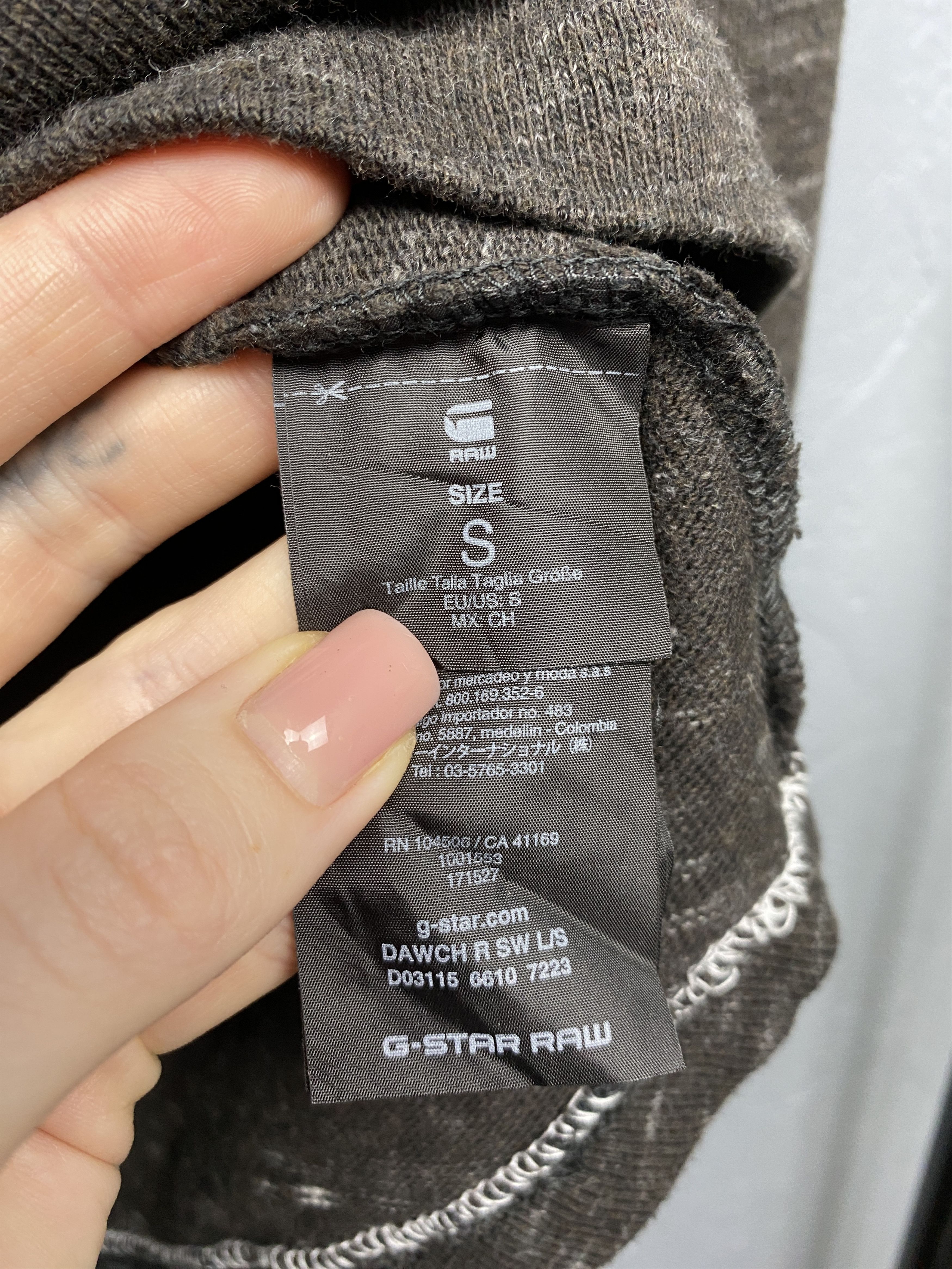 G-Star G Star Raw Mens Dawch Crew Neck Sweatshirt Size US S / EU 44-46 / 1 - 5 Thumbnail