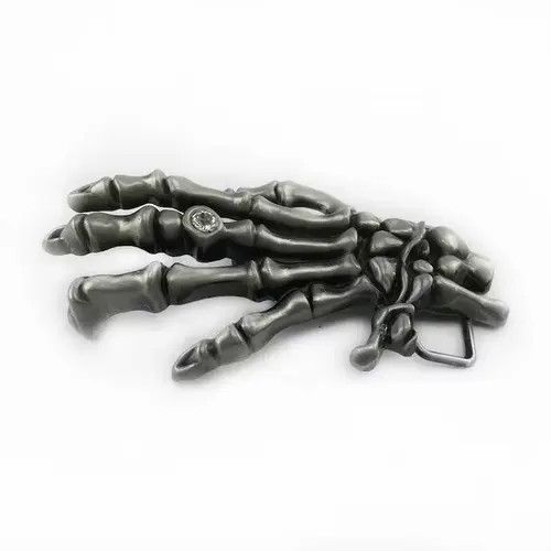 Other Skull Hands Metal belt buckle ( no belt ) Size ONE SIZE - 3 Thumbnail