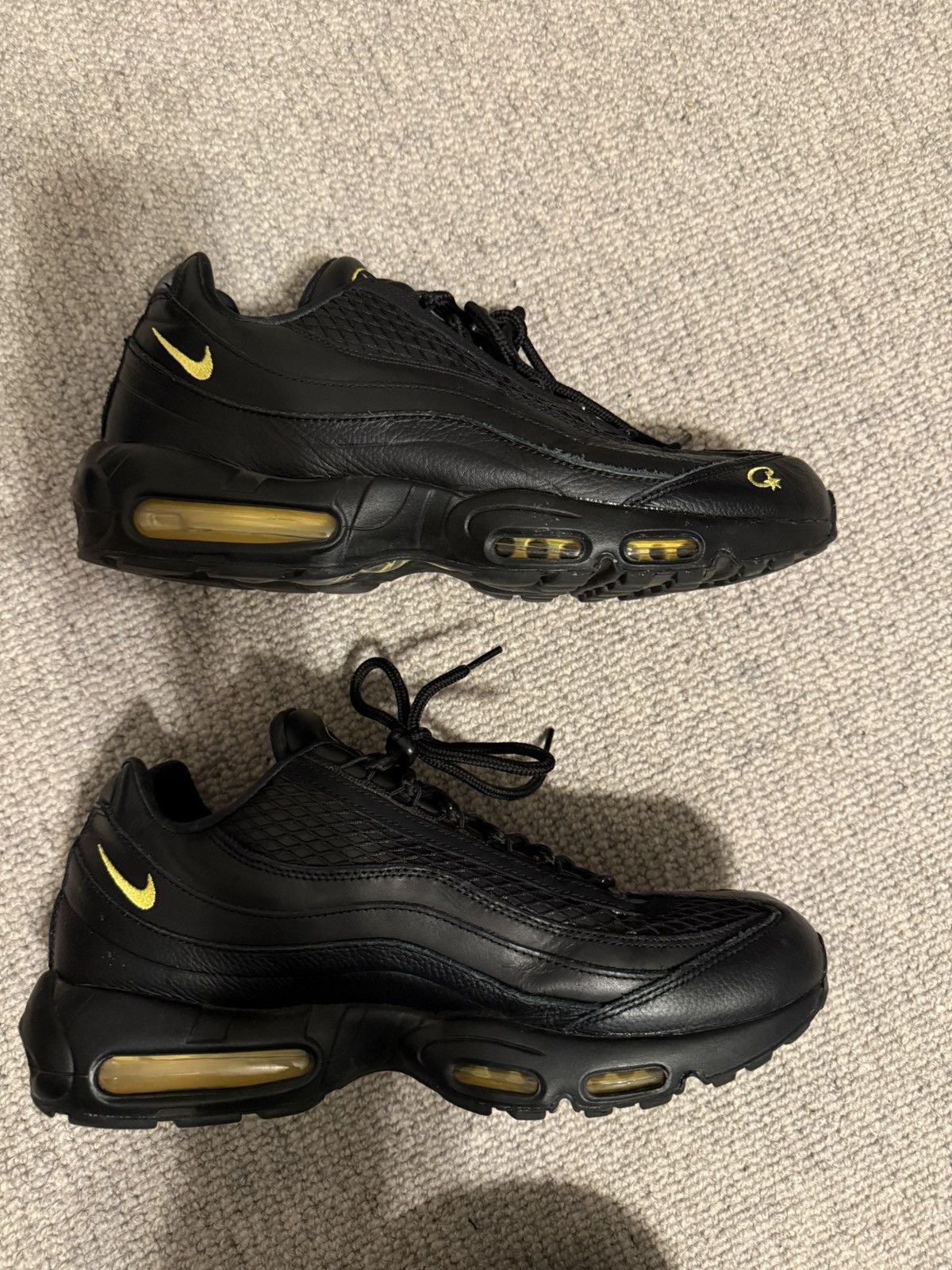 Corteiz × Nike Corteiz Air Max 95 Honey Black Size US 13 / EU 46 - 1 Thumbnail