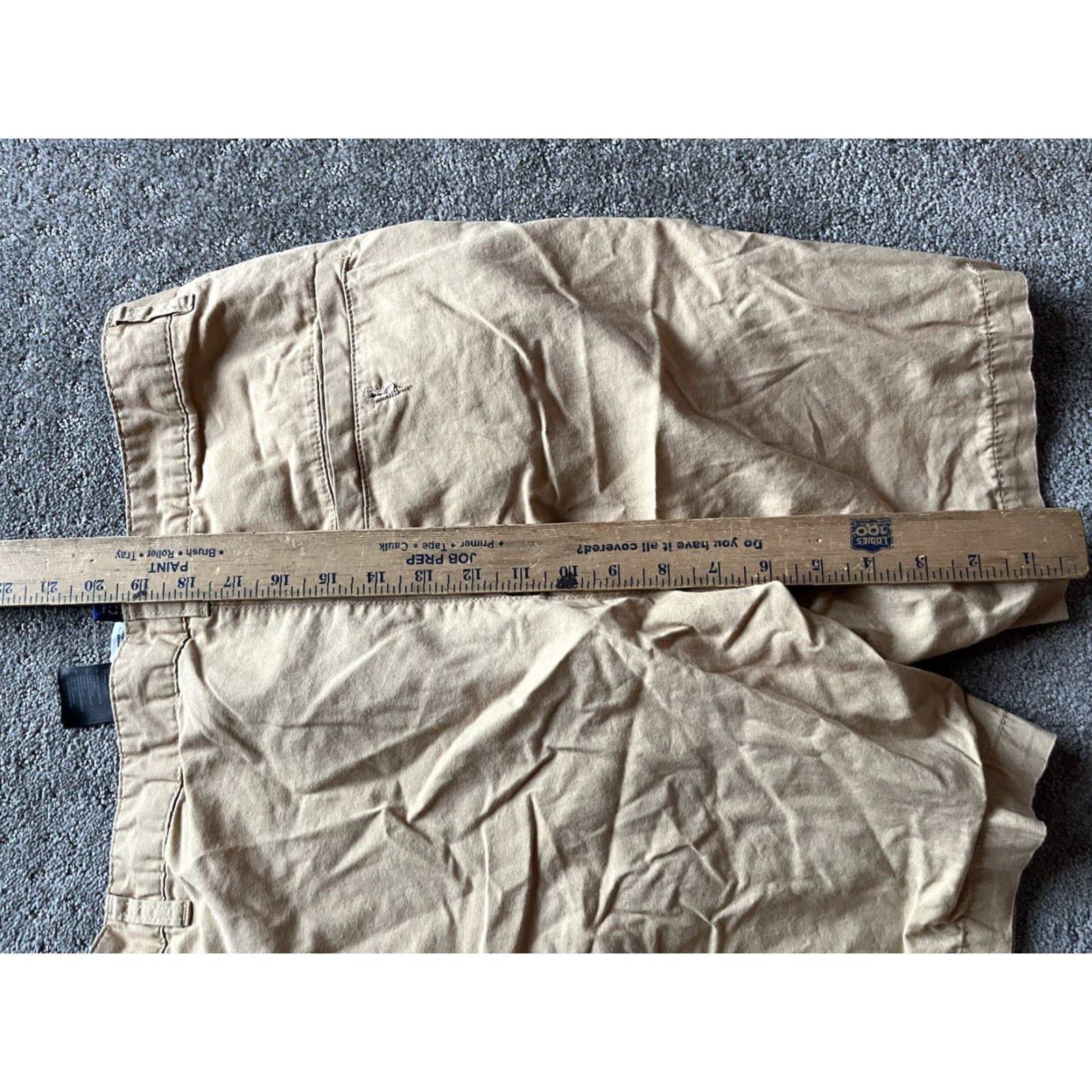 H&M H&M Divided Chino Shorts Men Size 28 Khaki 100% Cotton Button Fly Flat Front Beige Belt Loops Regular Size US 28 / EU 44 - 4 Thumbnail
