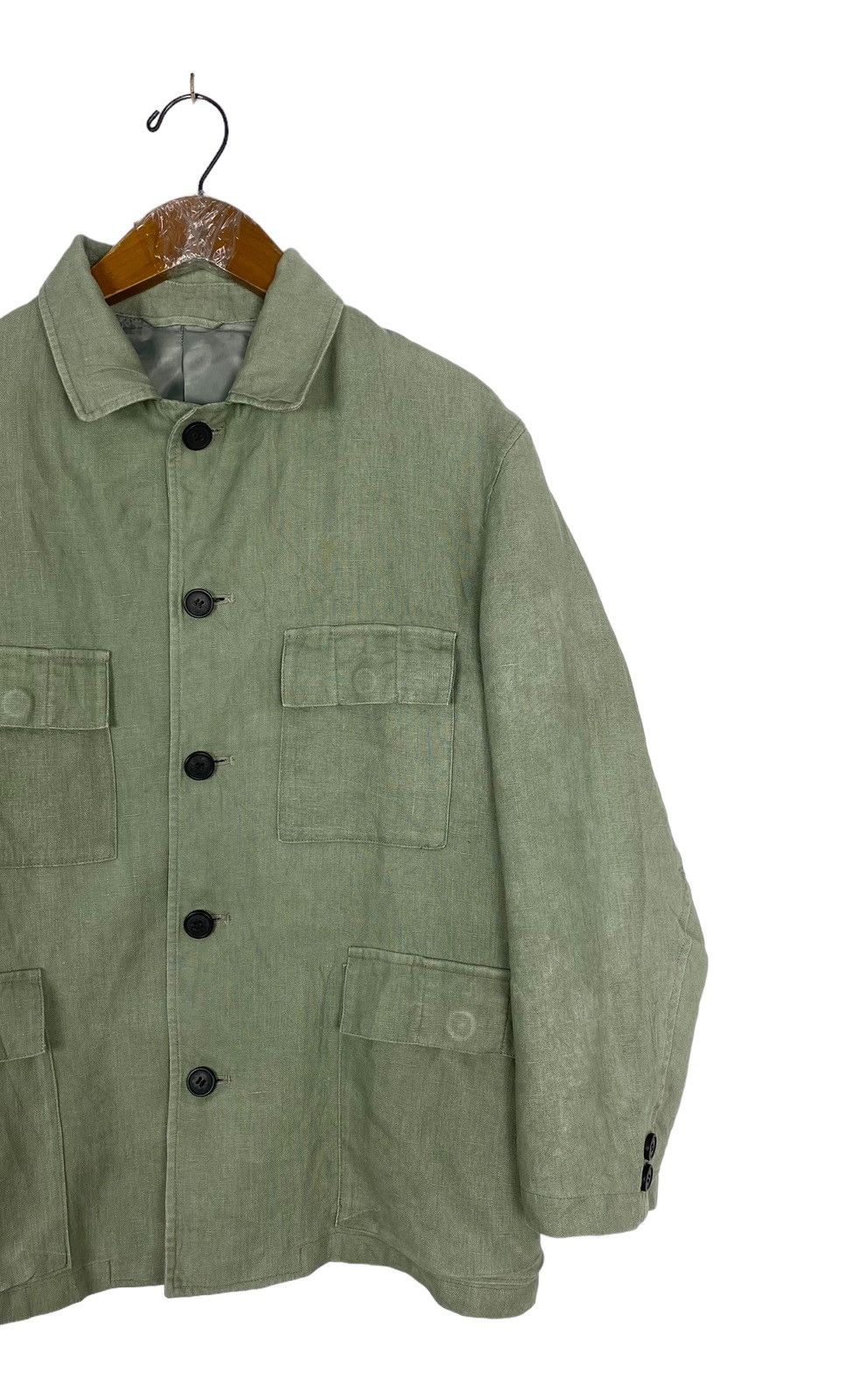 Other Rare‼️ Paisley Scotland Utility Linen Jacket Size US S / EU 44-46 / 1 - 3 Thumbnail