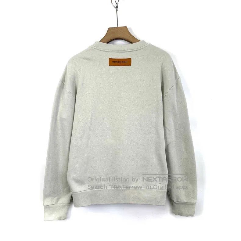 Louis Vuitton Louis Vuitton Chest eye embroidered flocked logo crew neck Size US L / EU 52-54 / 3 - 2 Thumbnail