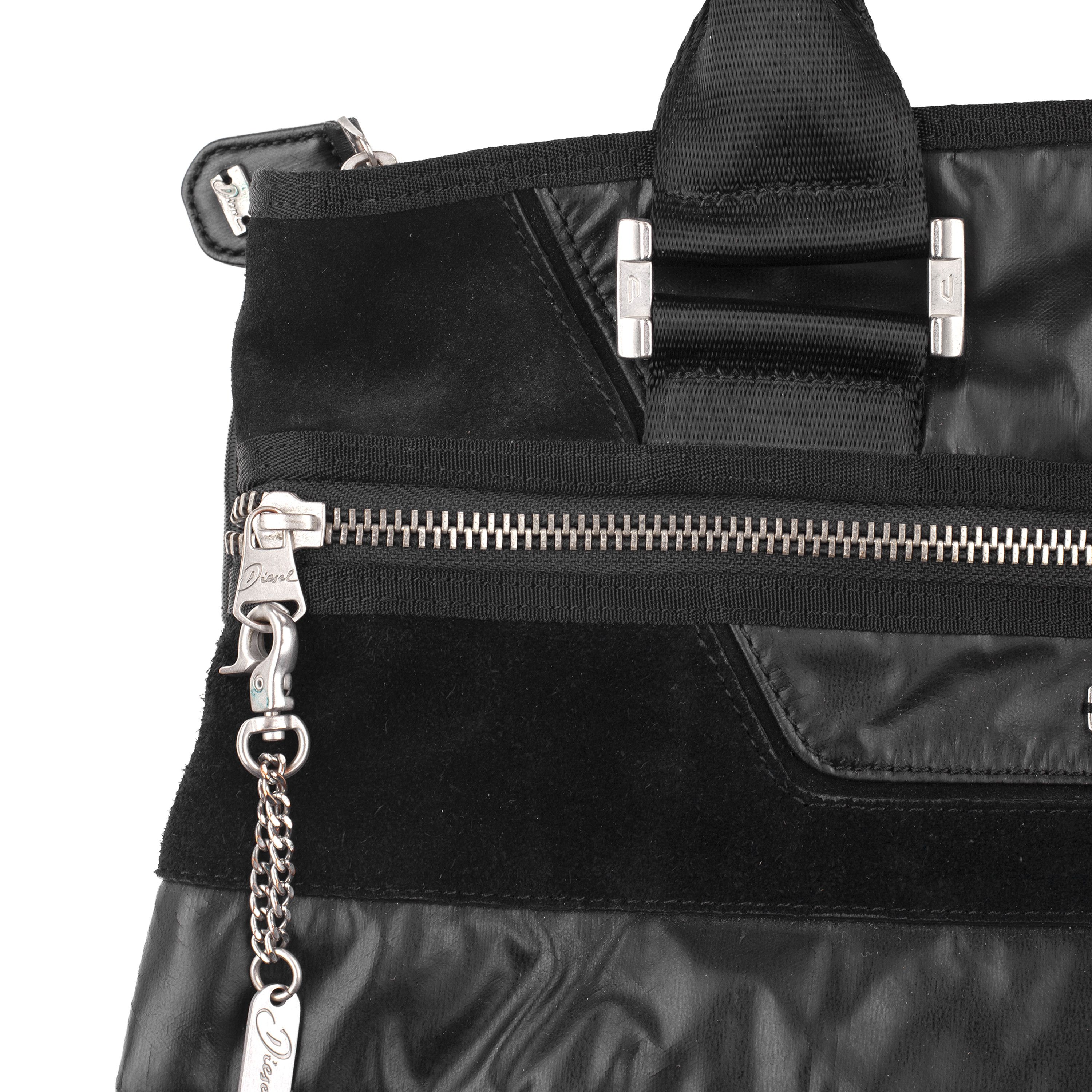 Diesel Diesel Black Polyamide Shoulder Bag Size ONE SIZE - 4 Thumbnail