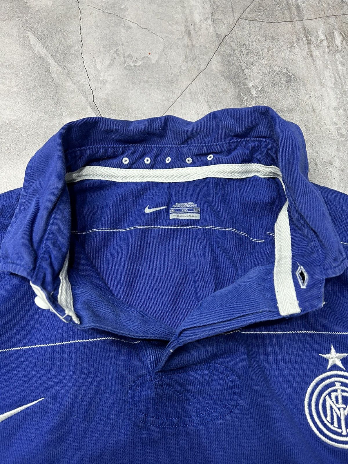 Nike × Nike ACG Vintage Nike Inter Rerby Longsleeve Streetwear Size US XL / EU 56 / 4 - 9 Thumbnail