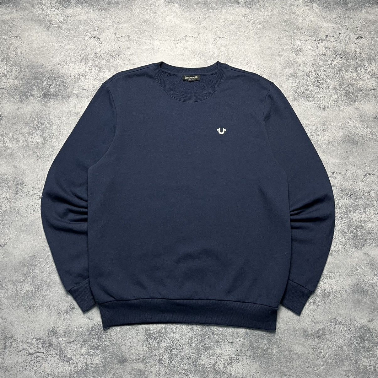 Japanese Brand Vintage True Religion Small Logo Sweatshirt Y2K Japan Buddha Size US XL / EU 56 / 4 - 1 Thumbnail