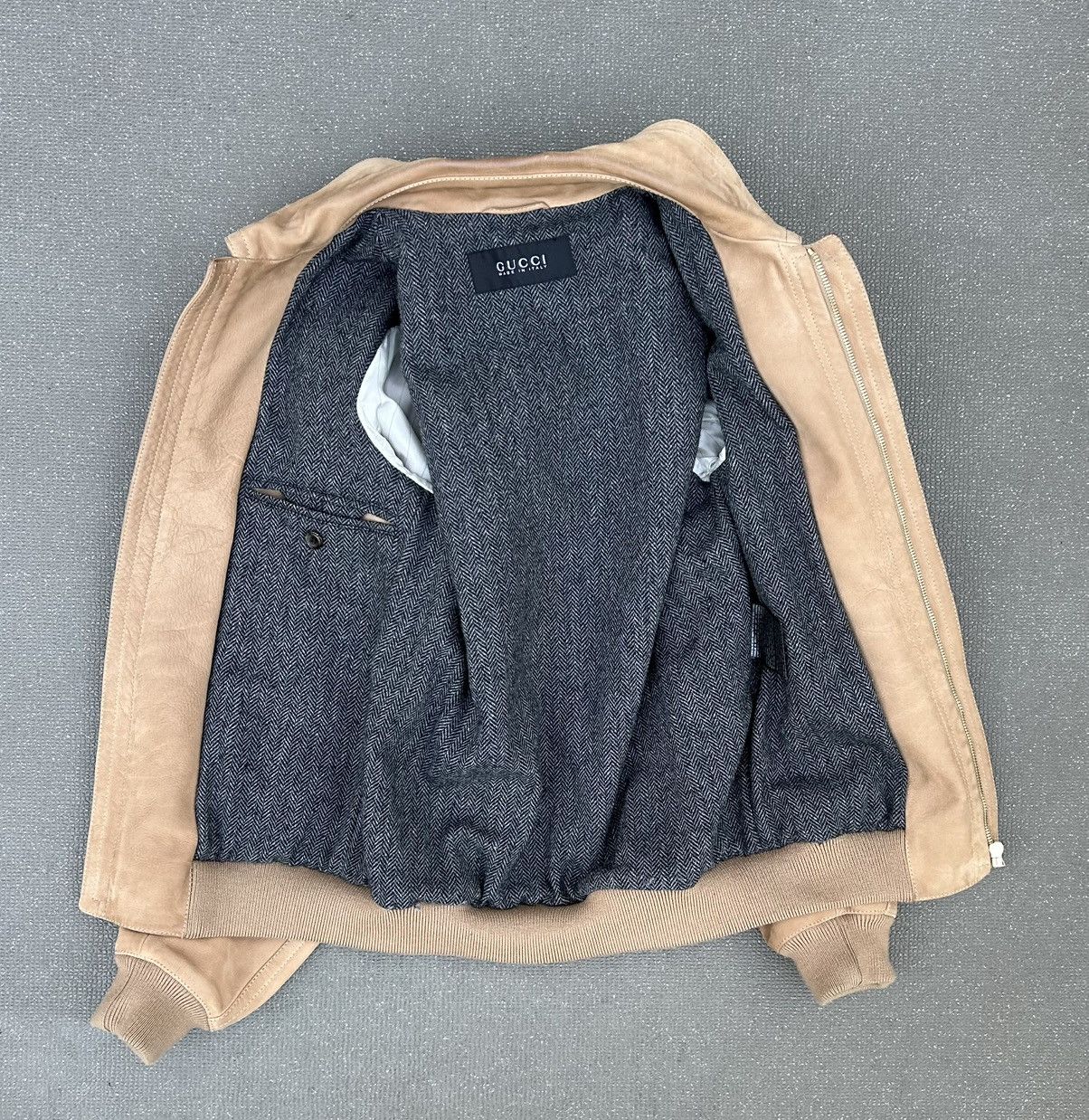 Gucci Gucci tom ford era suede collared jacket Size US S / EU 44-46 / 1 - 6 Thumbnail