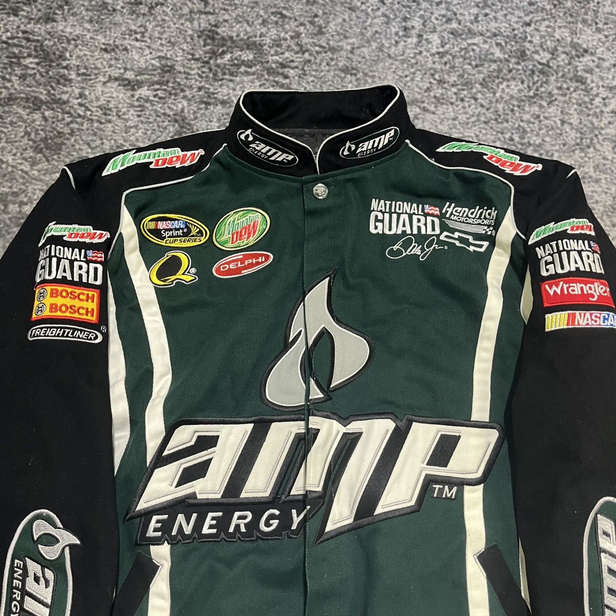 Chase Authentics VINTAGE AMP ENERGY DALE EARNHARDT JR NASCAR RACING JACKET Size US L / EU 52-54 / 3 - 4 Thumbnail