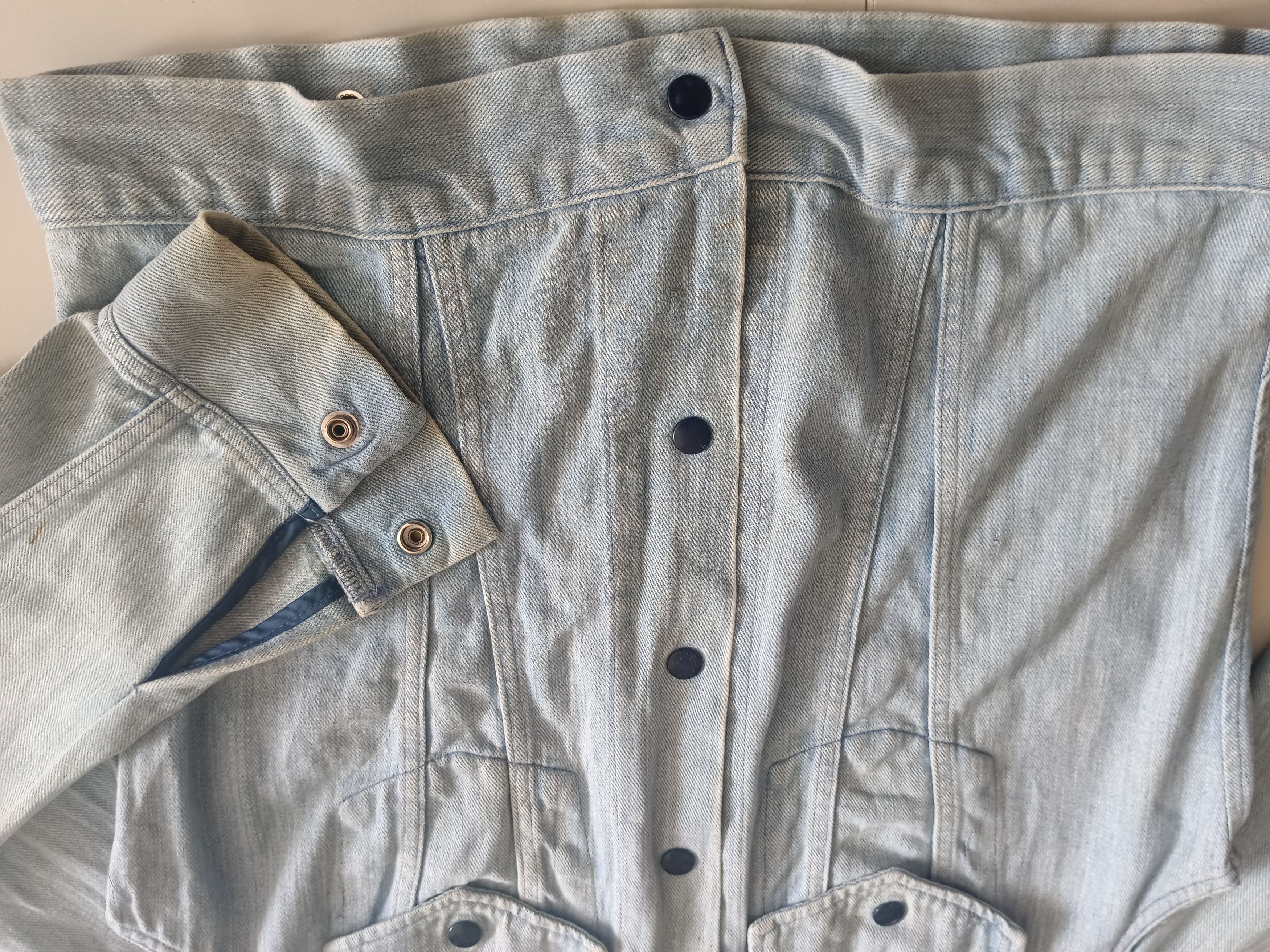 Sears × Vintage Vintage 70s Sears Oakbrook Sportswear Denim Jacket Size US L / EU 52-54 / 3 - 4 Thumbnail