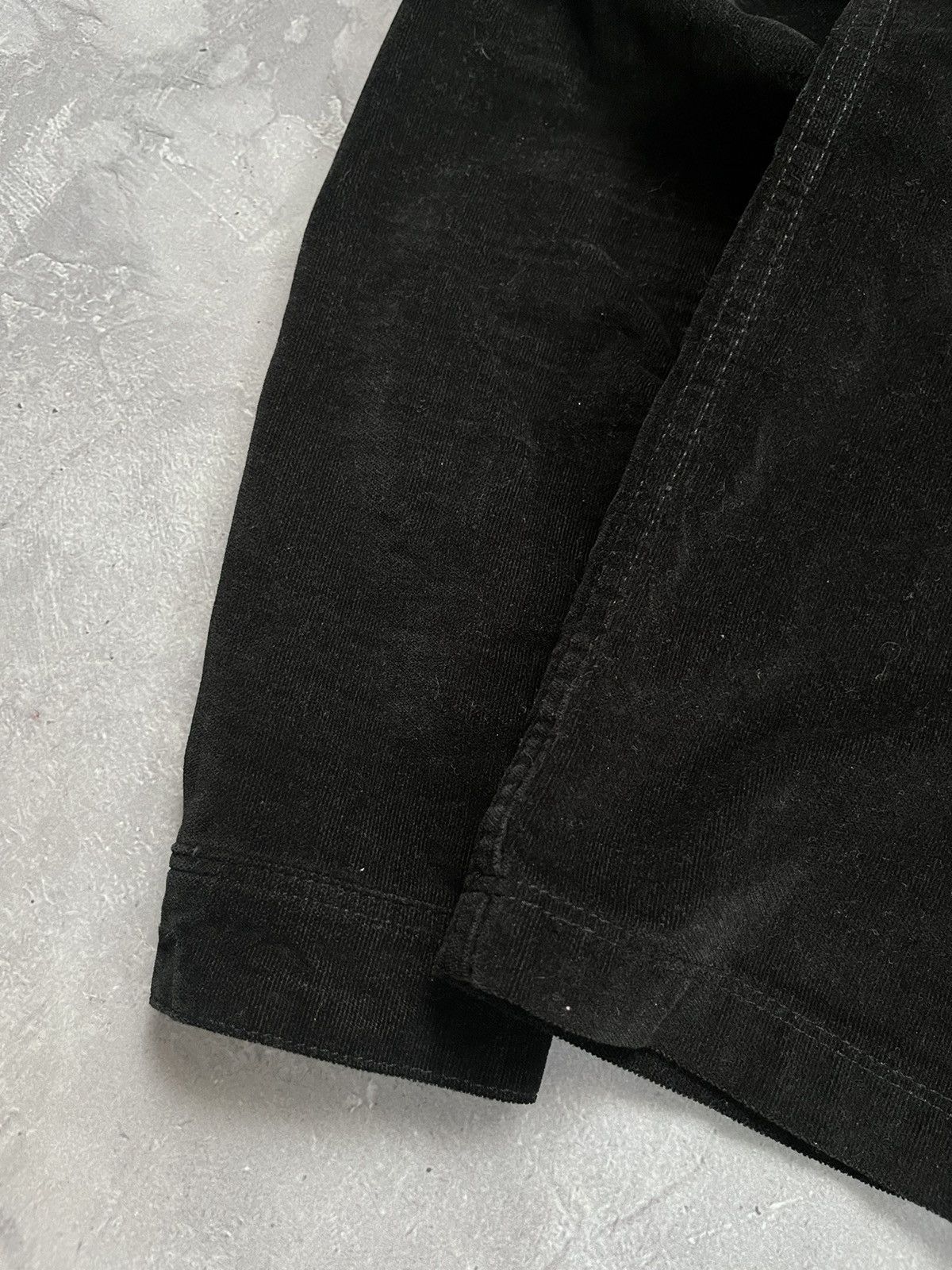 Won Hundred Won Hundred Jeremy Velvet 1 Jacket Black 52 Big Logo 1981 Size US L / EU 52-54 / 3 - 3 Thumbnail